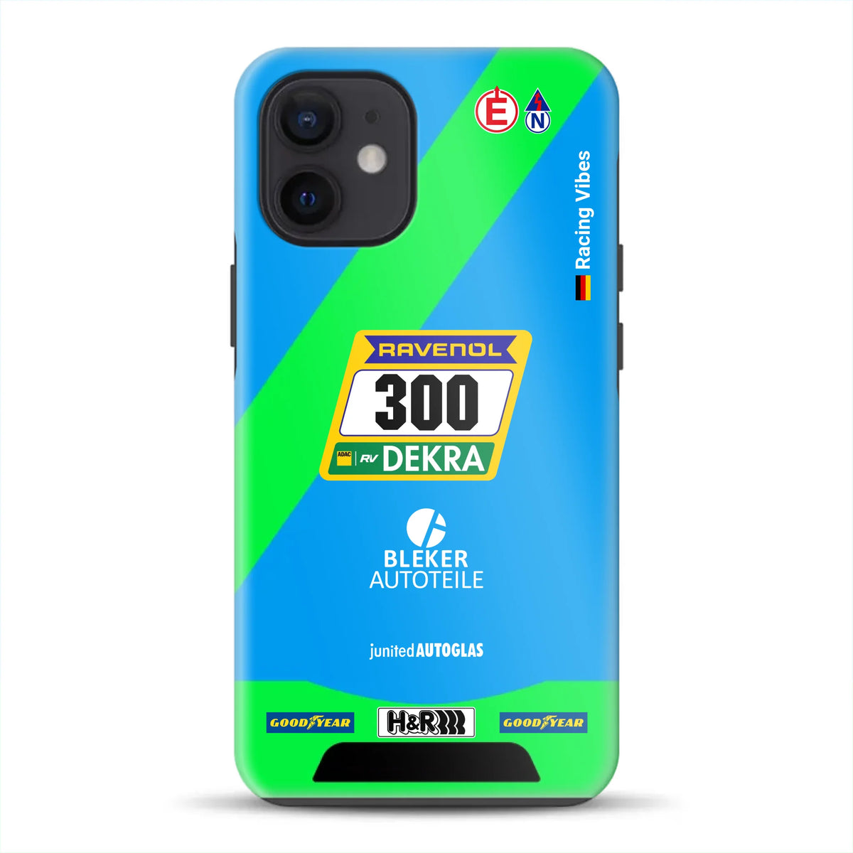 Dacia Logan #300 24h Nürburgring 2026 Livery - Custodia premium personalizzata per iPhone