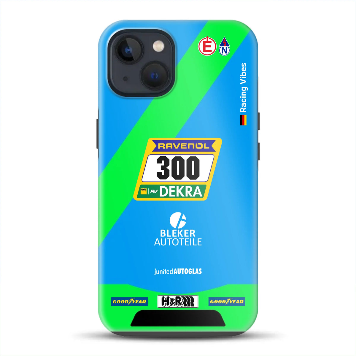 Dacia Logan #300 24h Nürburgring 2026 Livery - Custodia premium personalizzata per iPhone