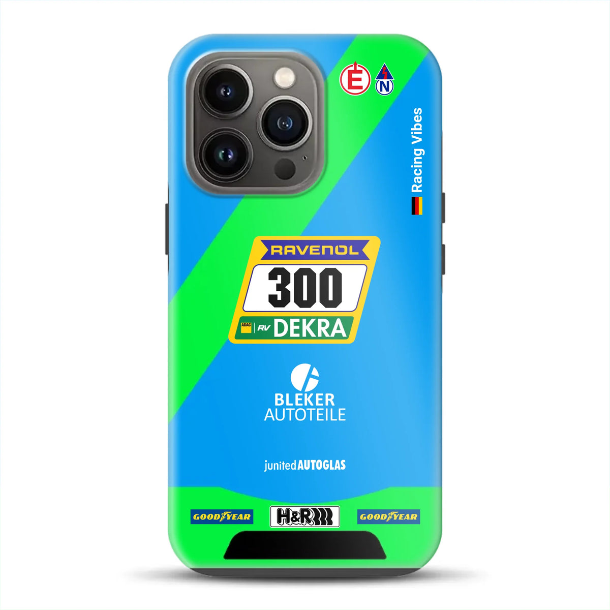 Dacia Logan #300 24h Nürburgring 2026 Livery - Custodia premium personalizzata per iPhone