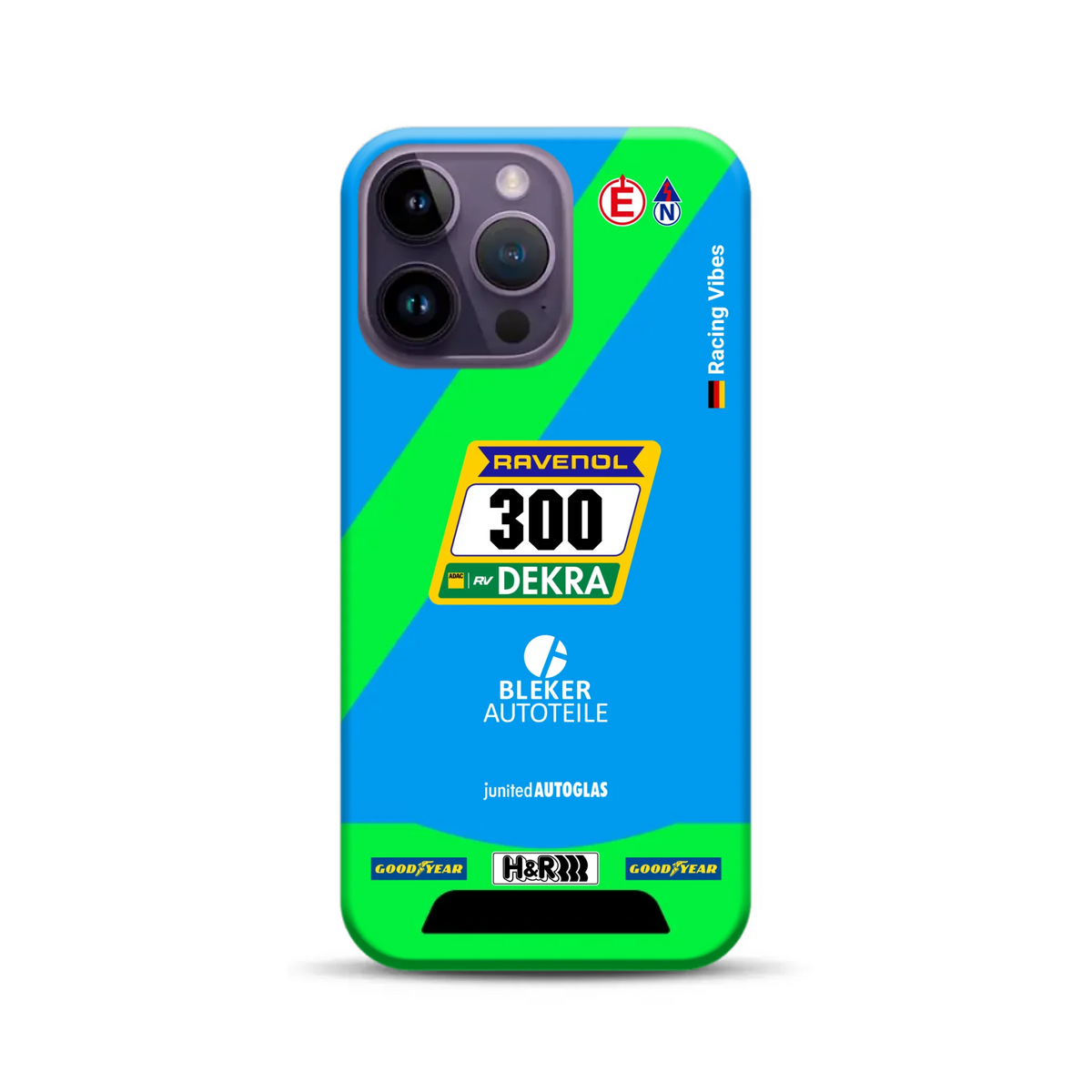 Dacia Logan #300 24h Nürburgring 2026 Livery - Custodia premium personalizzata per iPhone
