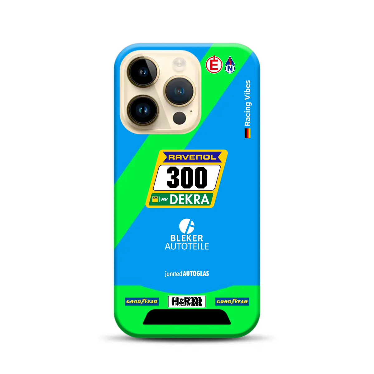 Dacia Logan #300 24h Nürburgring 2026 Livery - Custodia premium personalizzata per iPhone