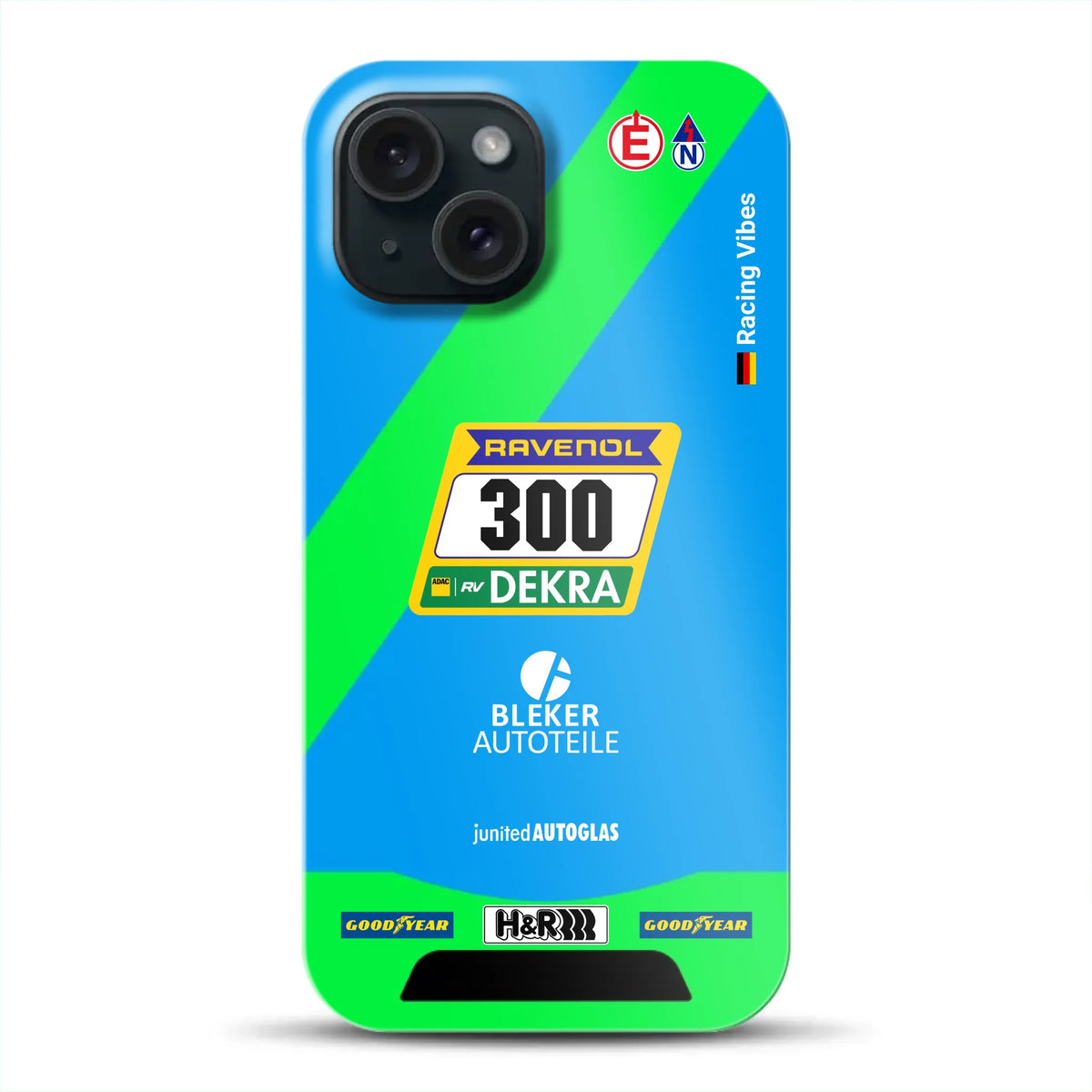 Dacia Logan #300 24h Nürburgring 2026 Livery - Custodia premium personalizzata per iPhone