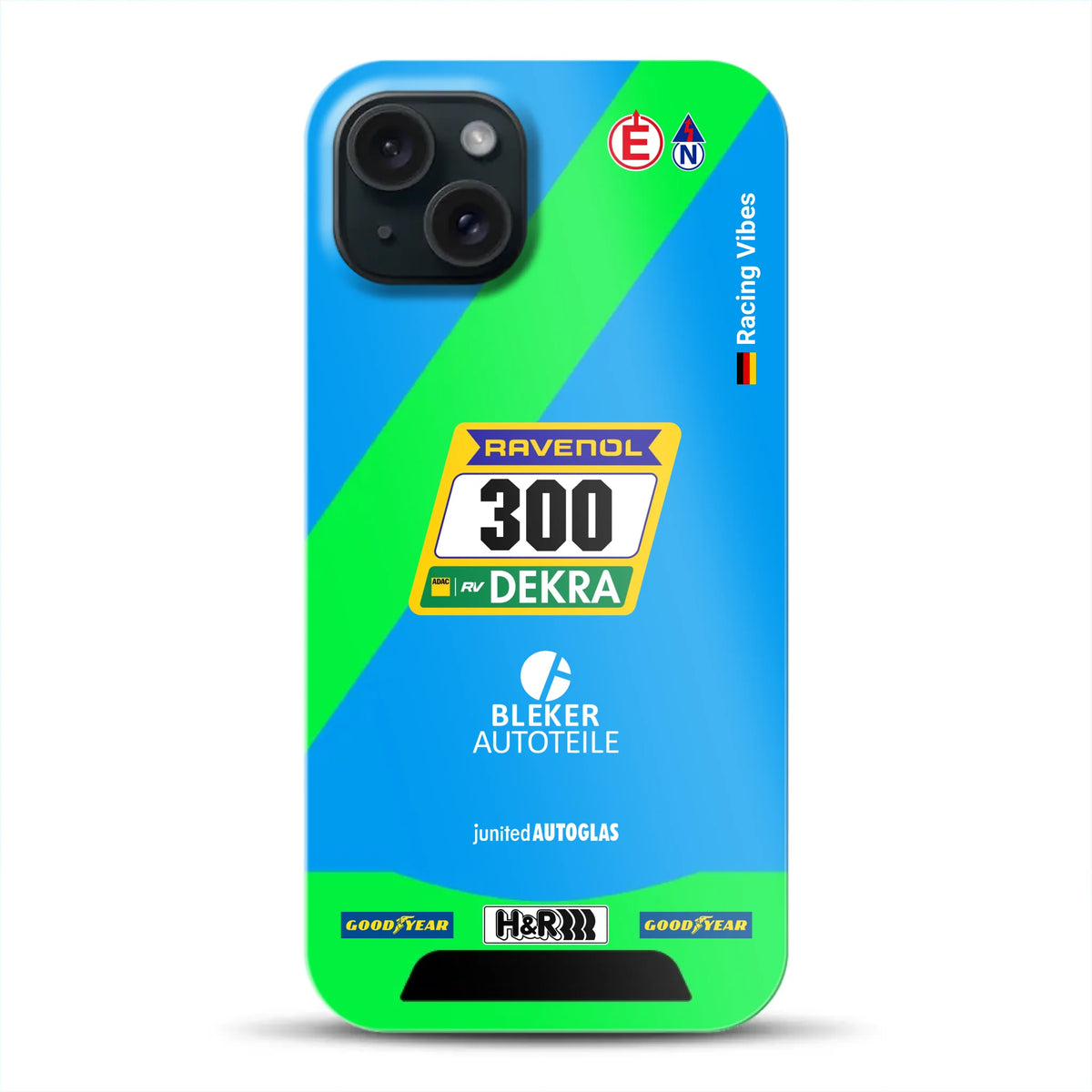 Dacia Logan #300 24h Nürburgring 2026 Livery - Custodia premium personalizzata per iPhone