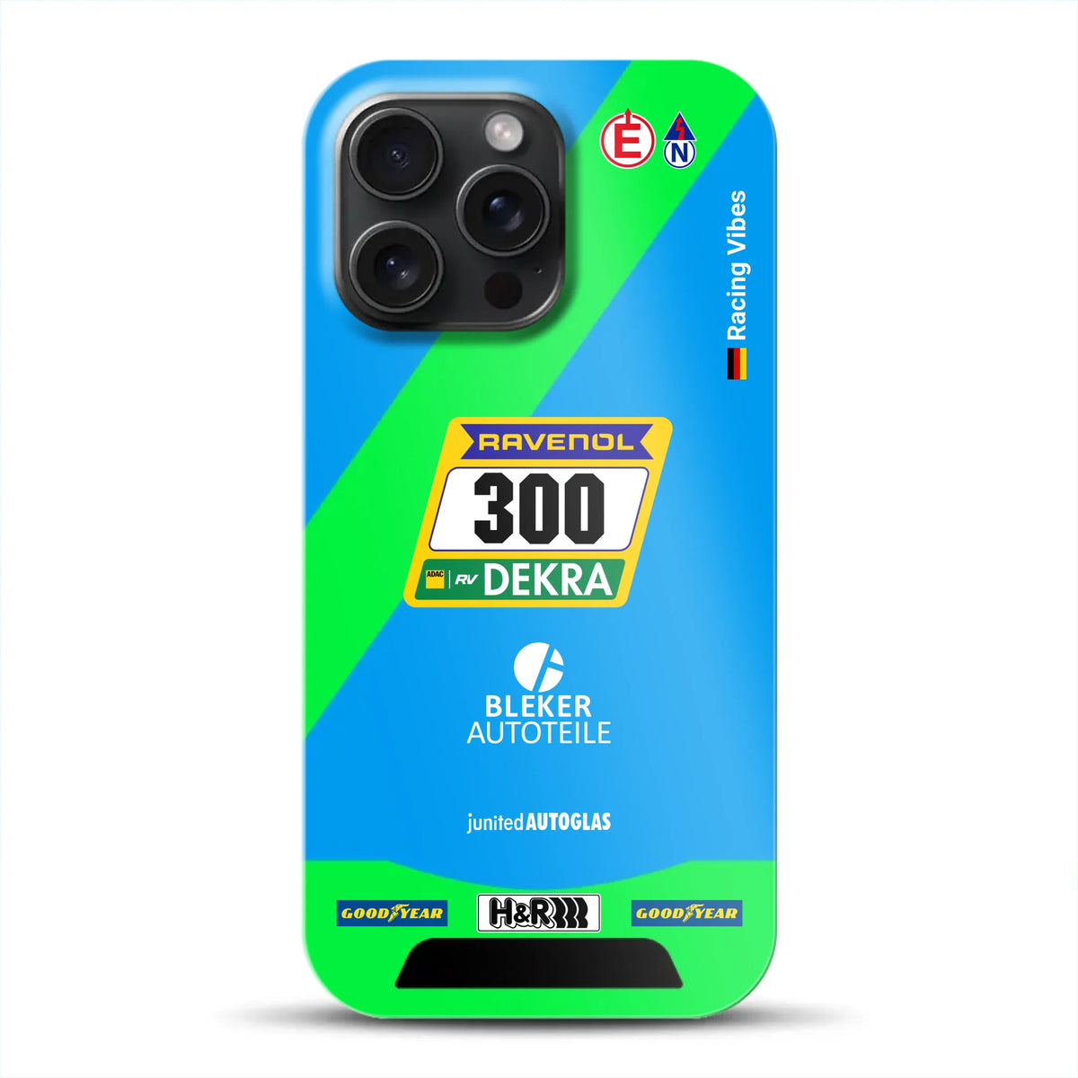 Dacia Logan #300 24h Nürburgring 2026 Livery - Custodia premium personalizzata per iPhone