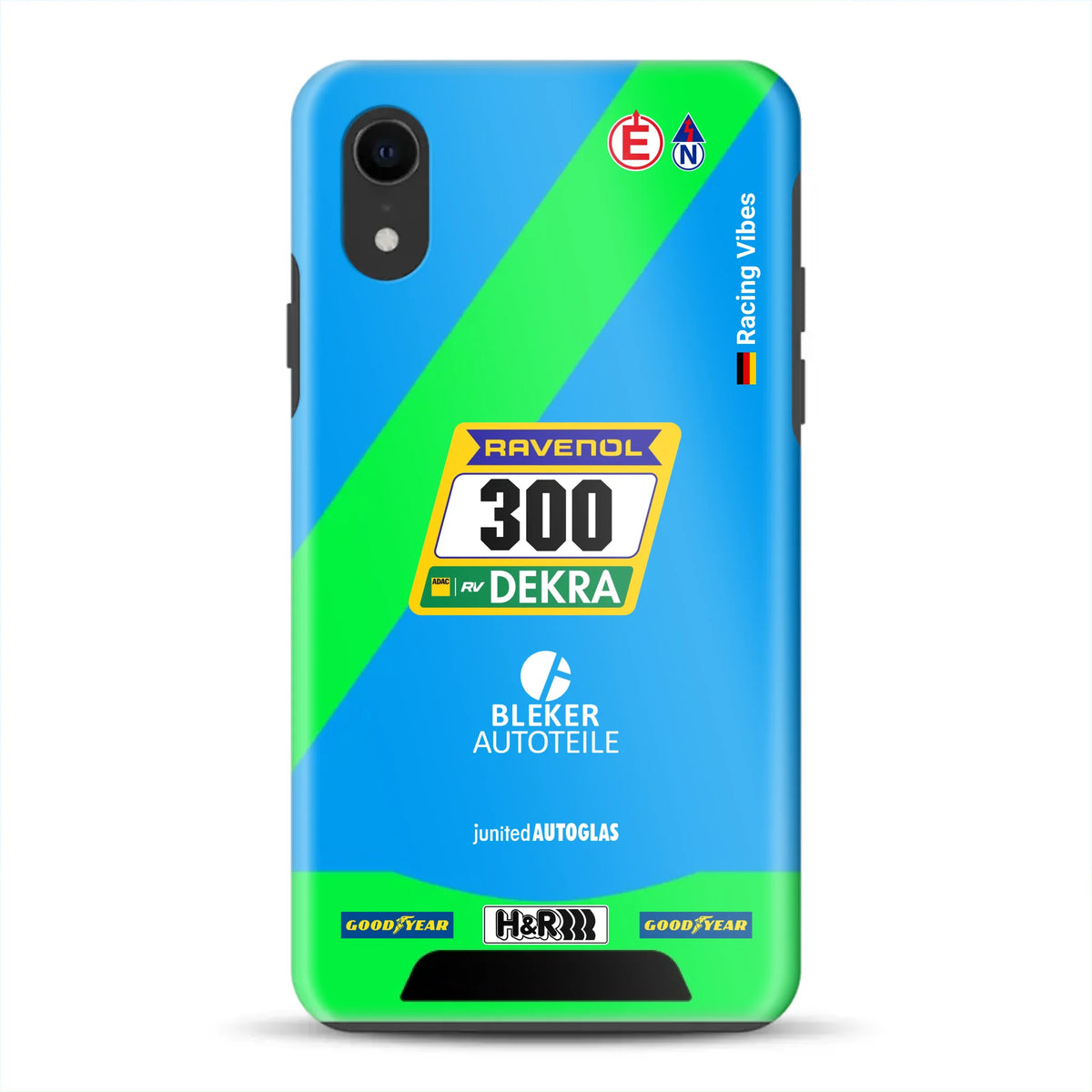 Dacia Logan #300 24h Nürburgring 2026 Livery - Custodia premium personalizzata per iPhone