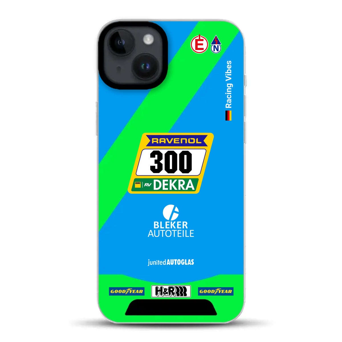 Dacia Logan #300 24h Nürburgring 2026 Livery - Custom Hybrid Case with MagSafe
