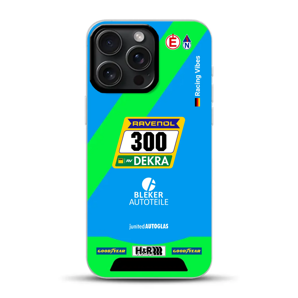 Dacia Logan #300 24h Nürburgring 2026 Livery - Custom Hybrid Case with MagSafe
