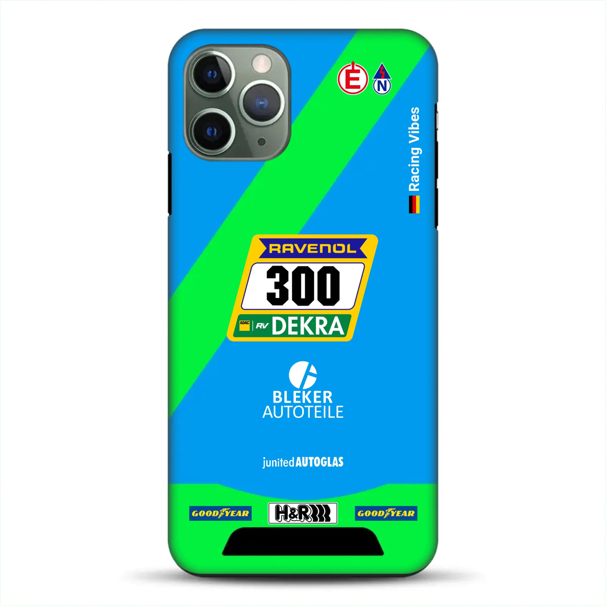 Dacia Logan #300 24h Nürburgring 2026 Livery - Custodia premium personalizzata per iPhone