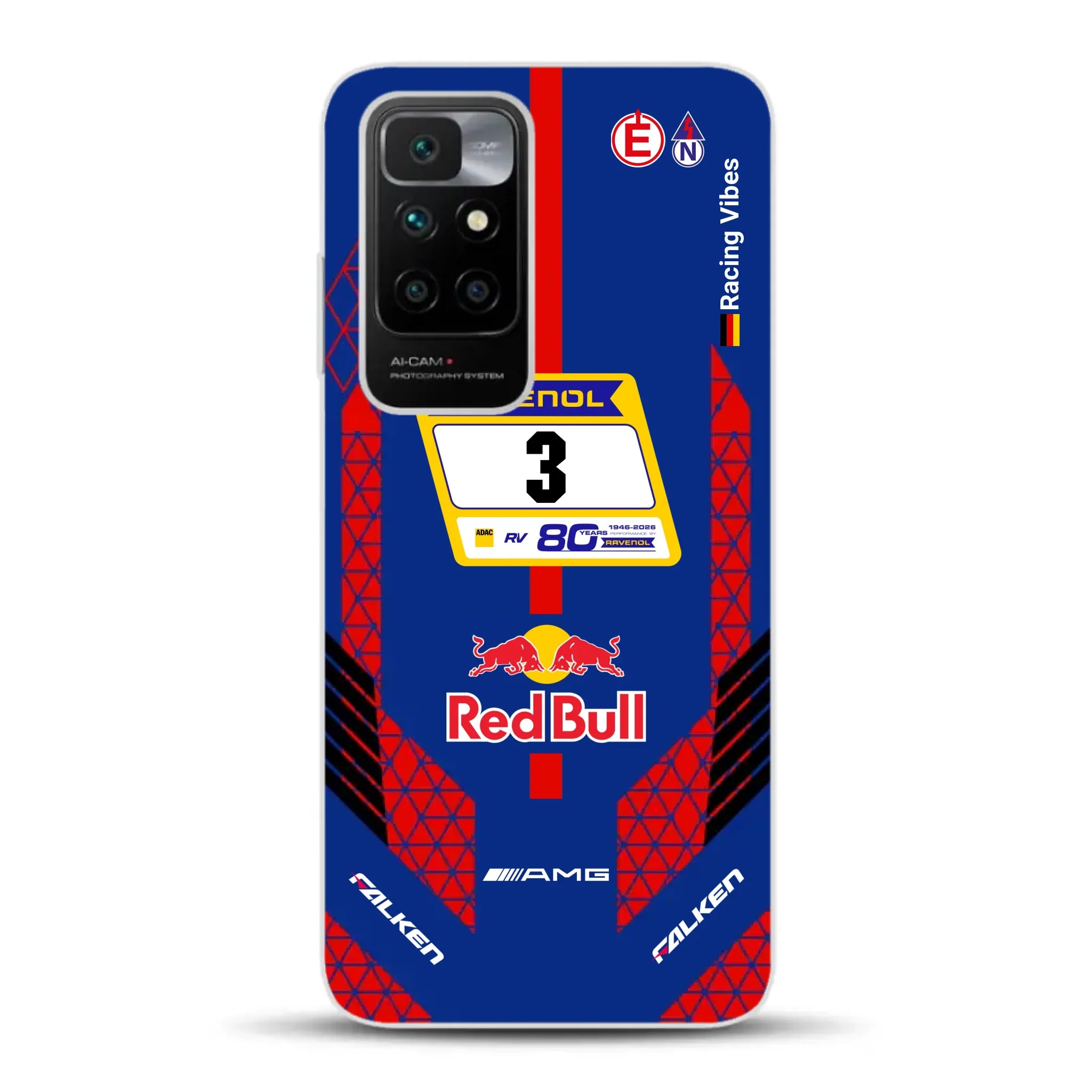 Verstappen AMG GT3 Livery - Housse de téléphone portable personnalisée pour Xiaomi