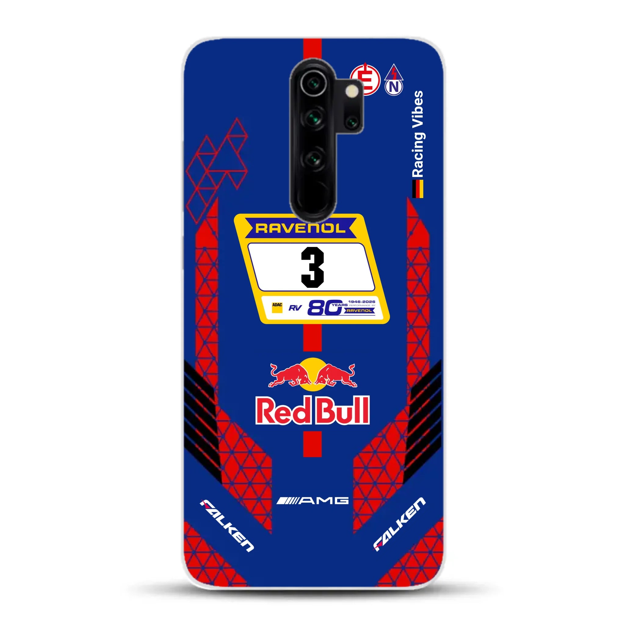 Verstappen AMG GT3 Livery - Housse de téléphone portable personnalisée pour Xiaomi