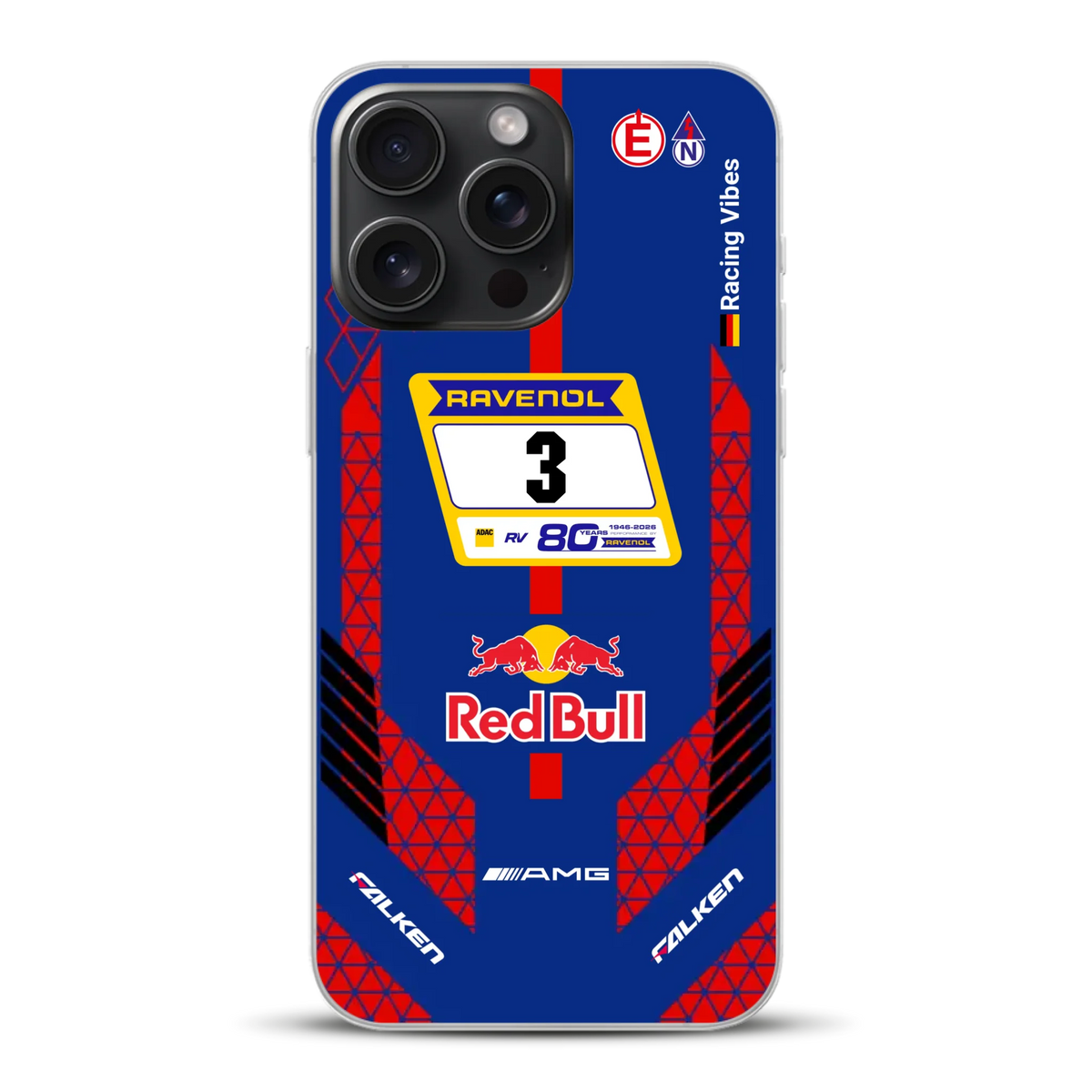 Verstappen AMG GT3 Livery - Custodia per cellulare personalizzata per iPhone