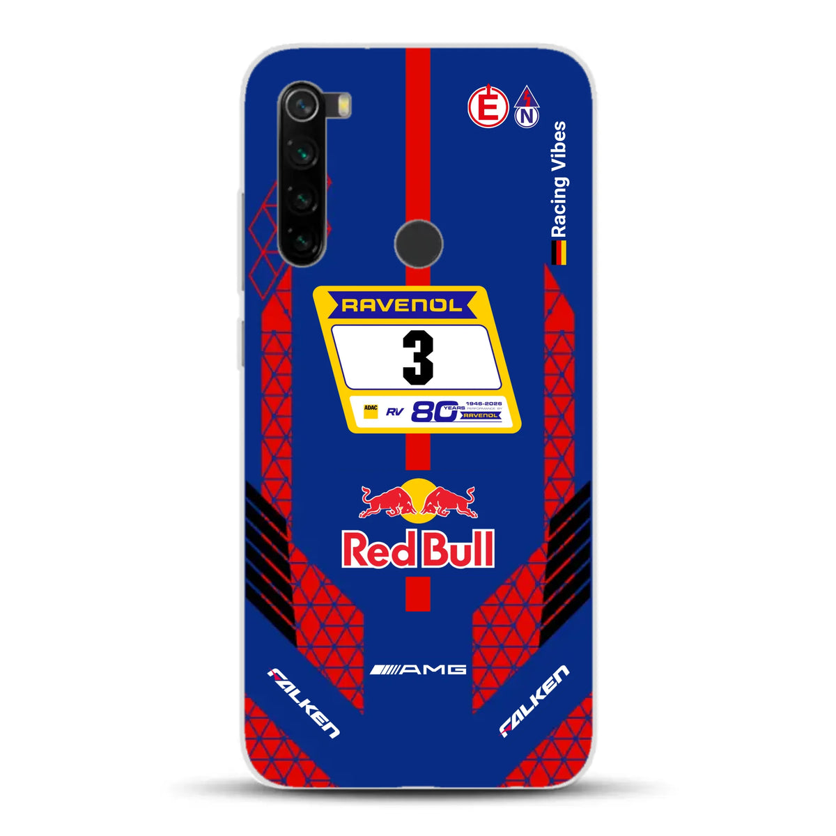 Verstappen AMG GT3 Livery - Housse de téléphone portable personnalisée pour Xiaomi