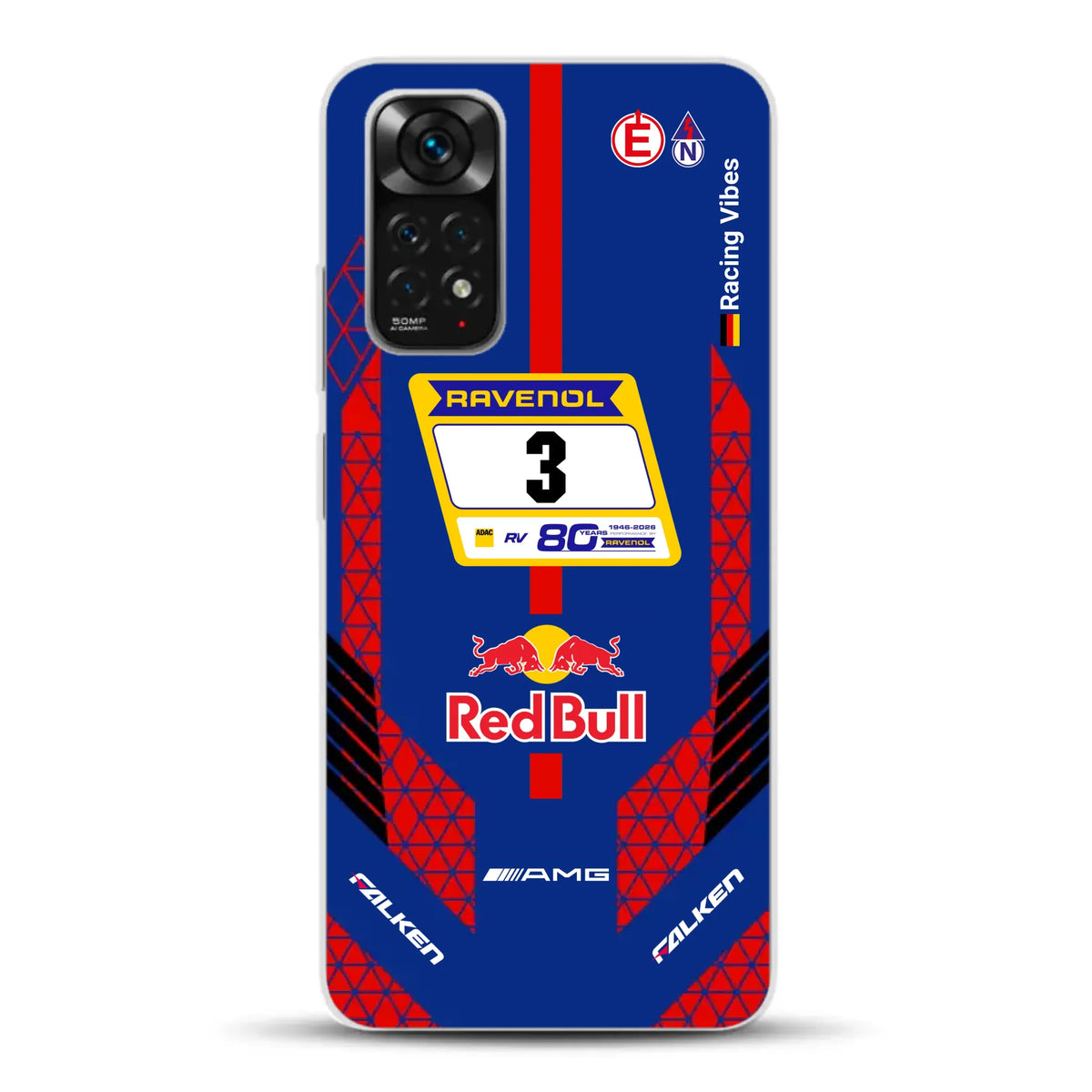 Verstappen AMG GT3 Livery - Housse de téléphone portable personnalisée pour Xiaomi