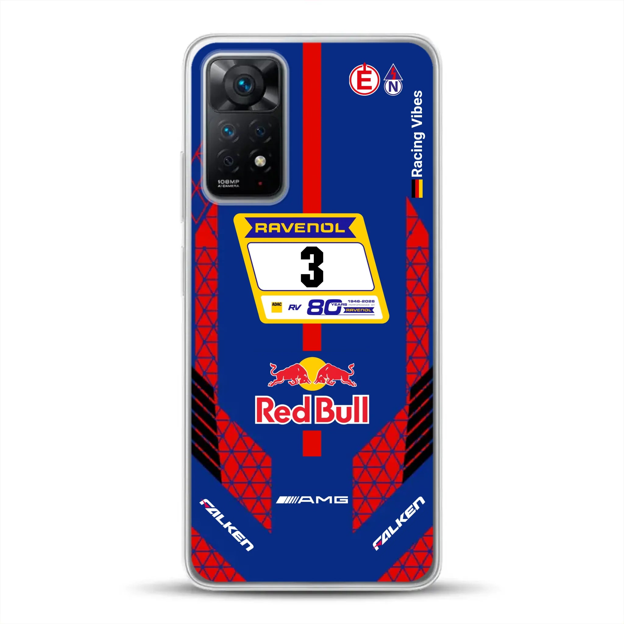 Verstappen AMG GT3 Livery - Housse de téléphone portable personnalisée pour Xiaomi