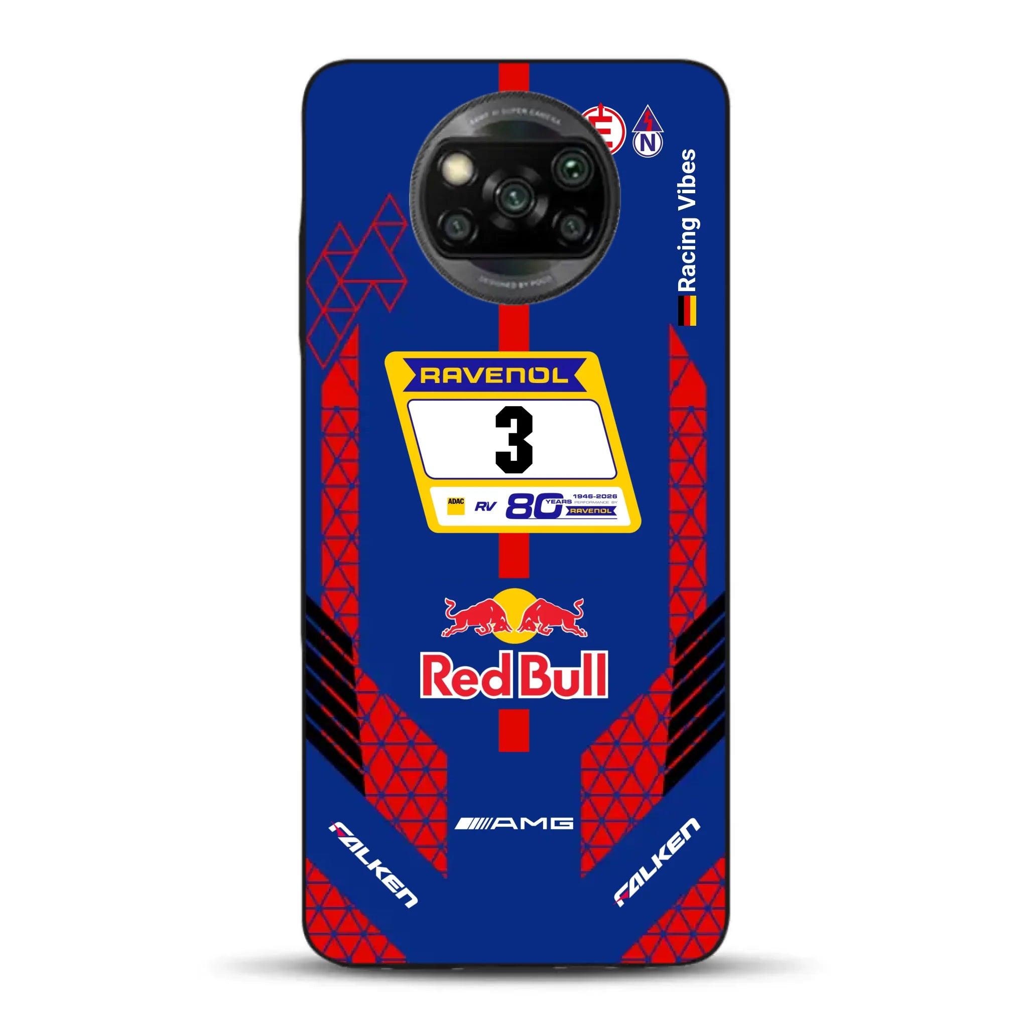 Verstappen AMG GT3 Livery - Housse de téléphone portable personnalisée pour Xiaomi