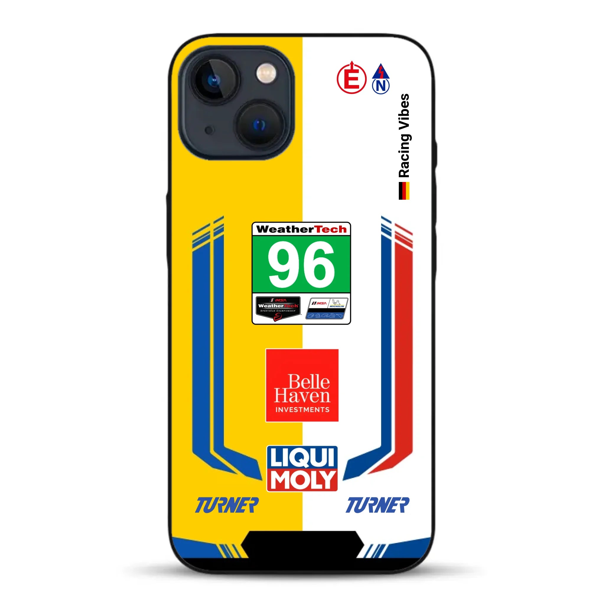 M4 GT3 EVO Turner IMSA 2026 Livery - Custodia per cellulare personalizzata per iPhone
