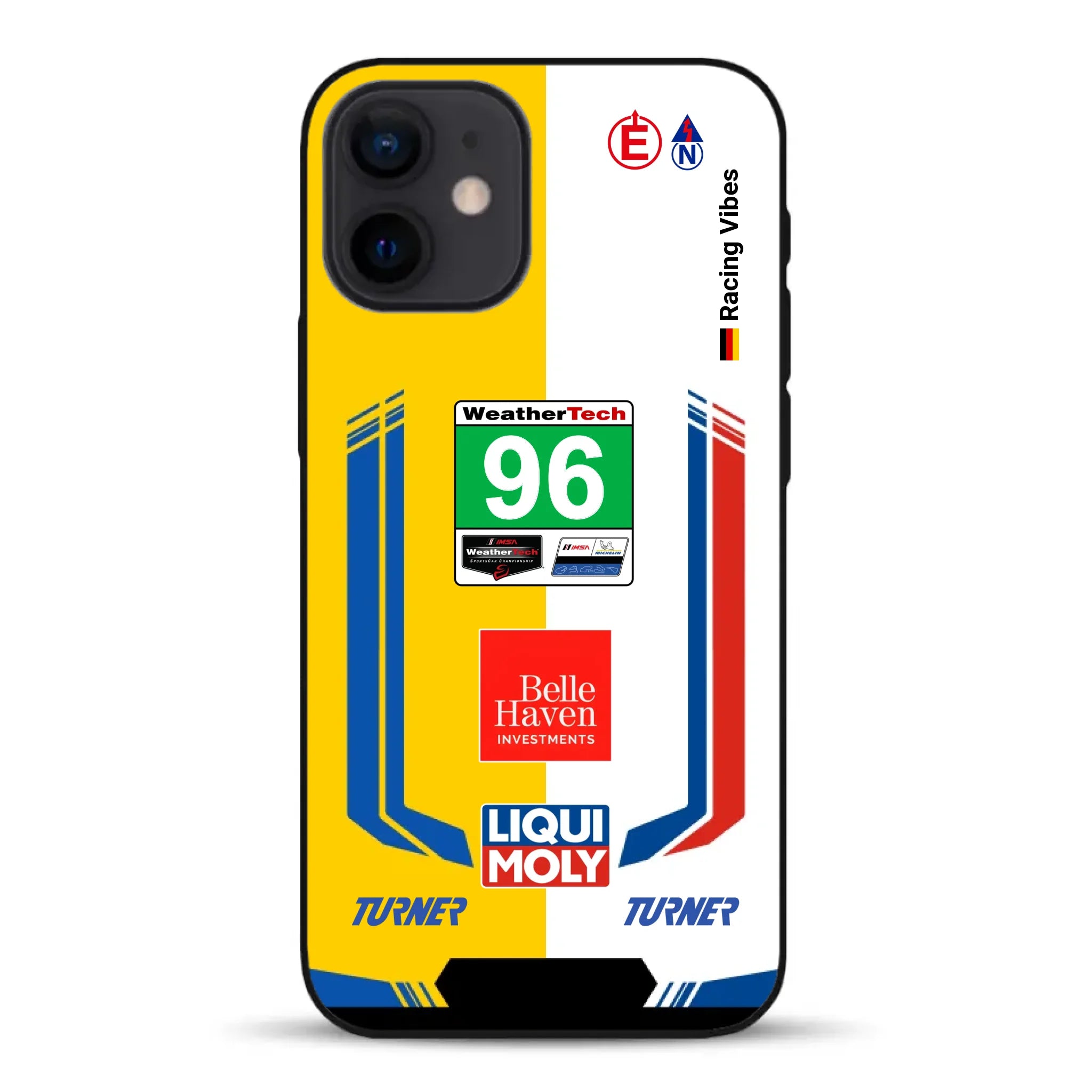 M4 GT3 EVO Turner IMSA 2026 Livery - Custodia per cellulare personalizzata per iPhone