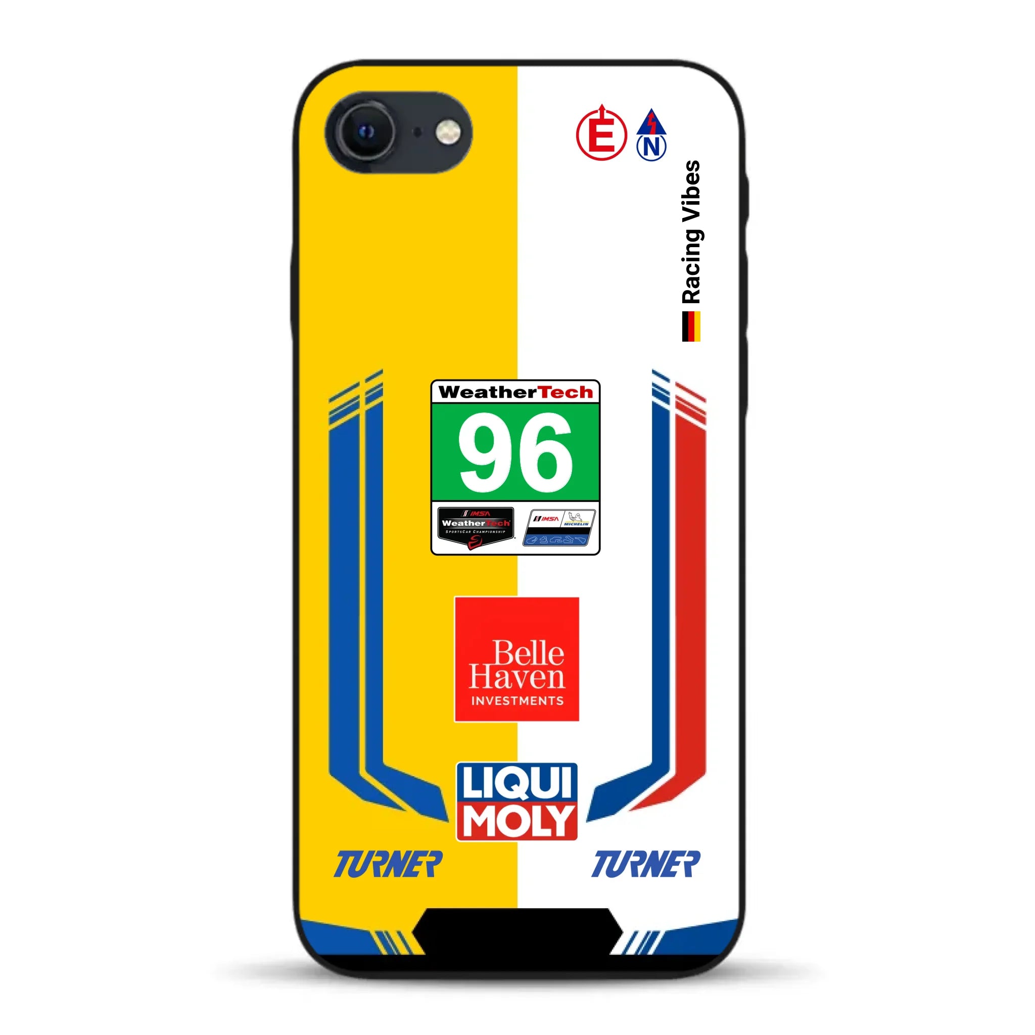 M4 GT3 EVO Turner IMSA 2026 Livery - Custodia per cellulare personalizzata per iPhone