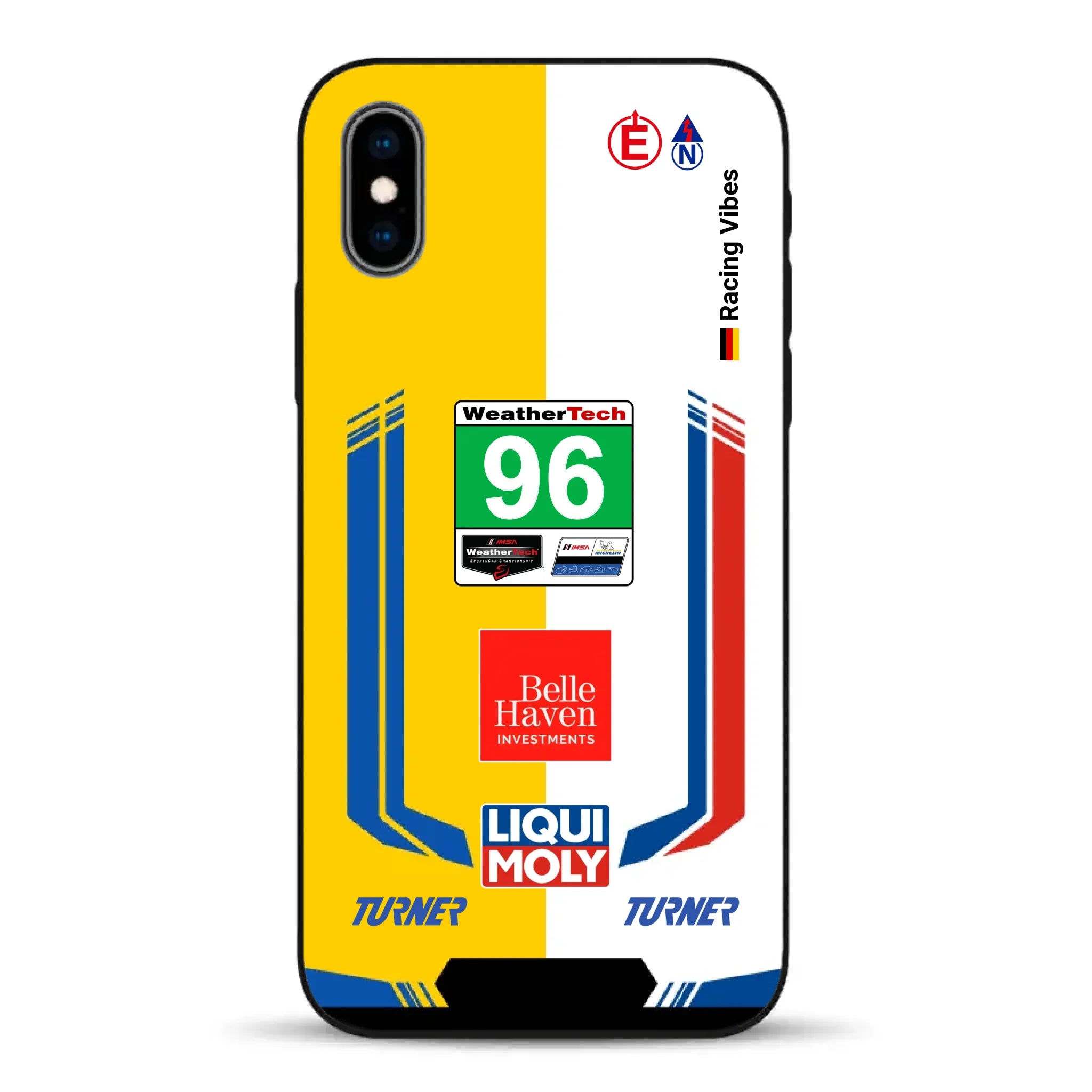 M4 GT3 EVO Turner IMSA 2026 Livery - Custodia per cellulare personalizzata per iPhone