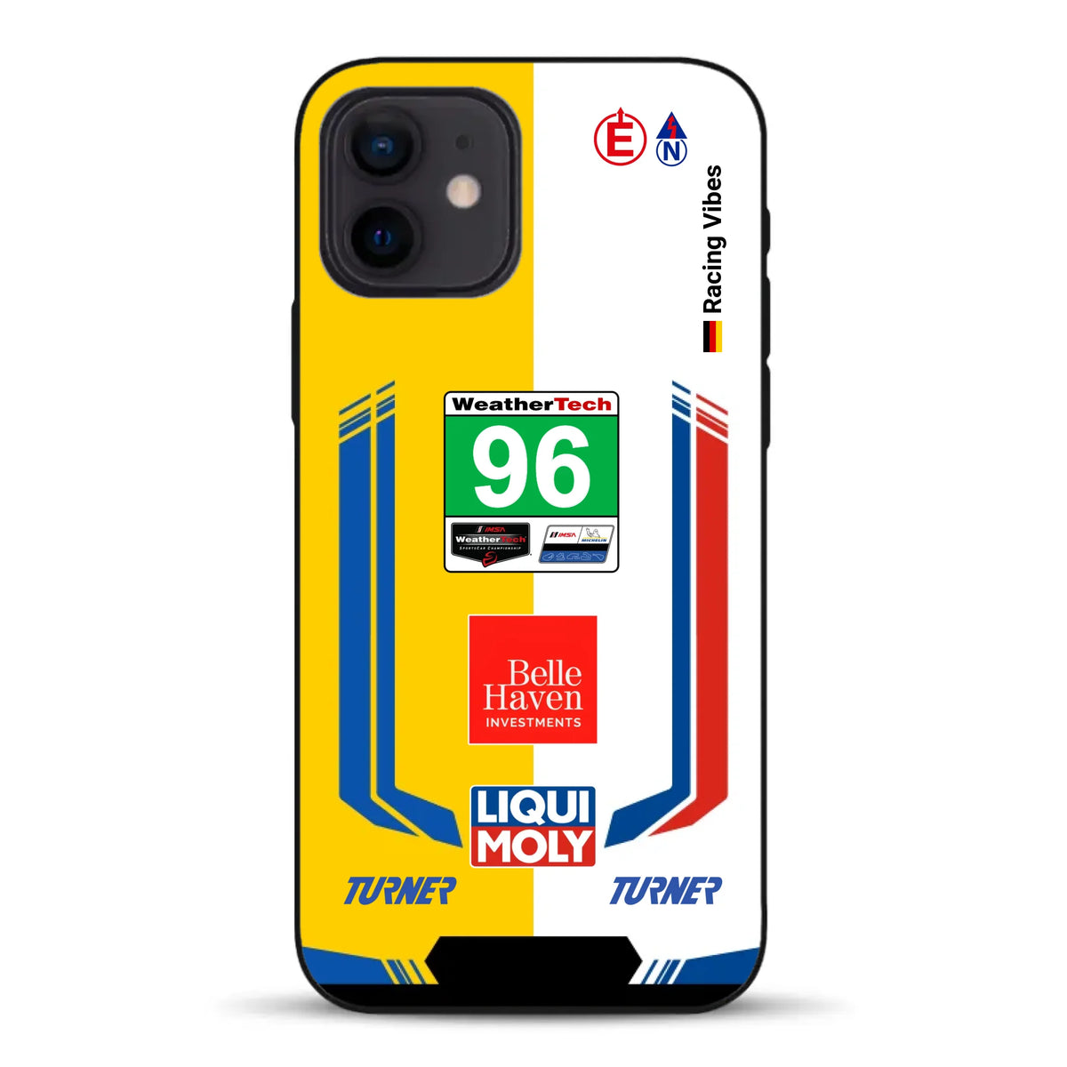 M4 GT3 EVO Turner IMSA 2026 Livery - Custodia per cellulare personalizzata per iPhone