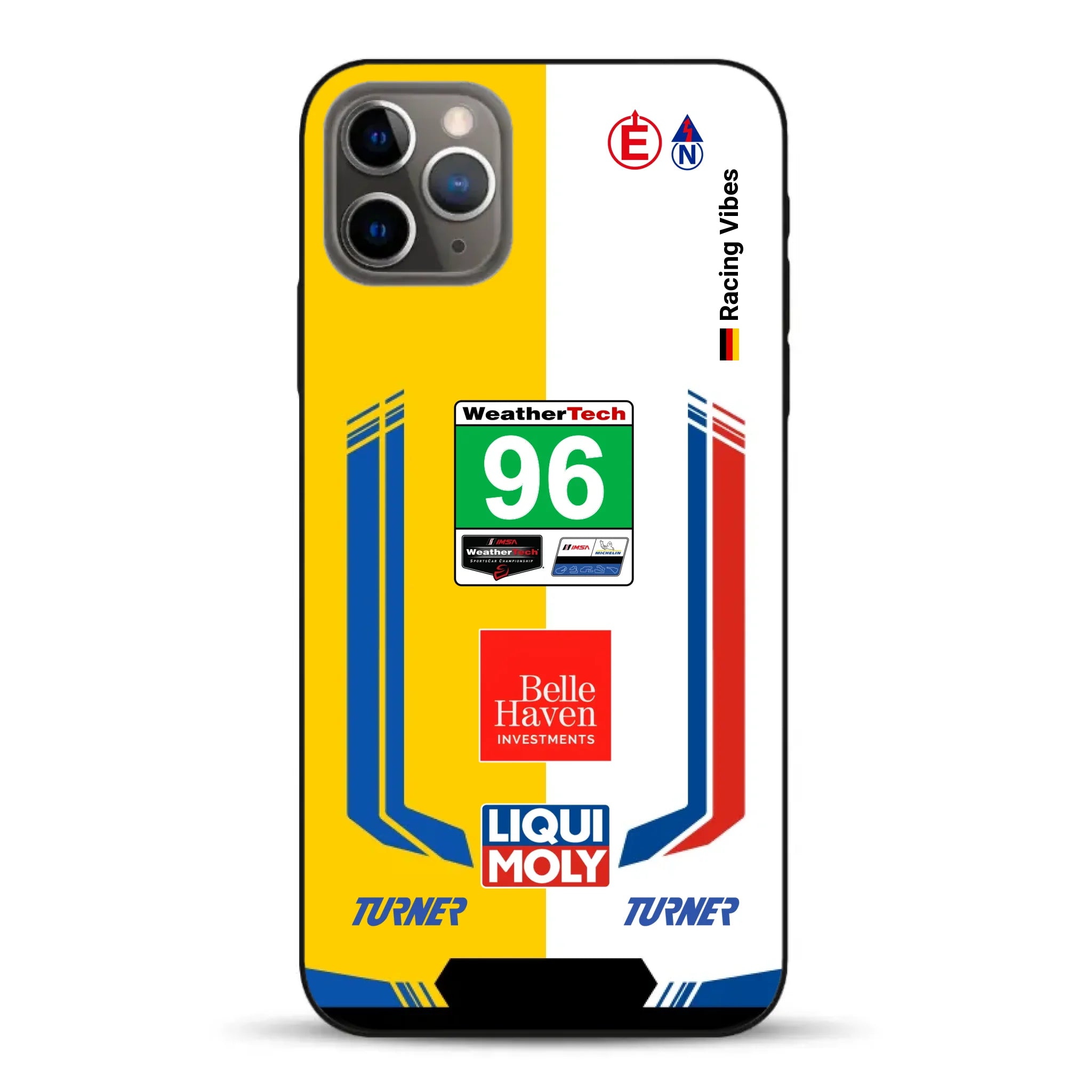 M4 GT3 EVO Turner IMSA 2026 Livery - Custodia per cellulare personalizzata per iPhone
