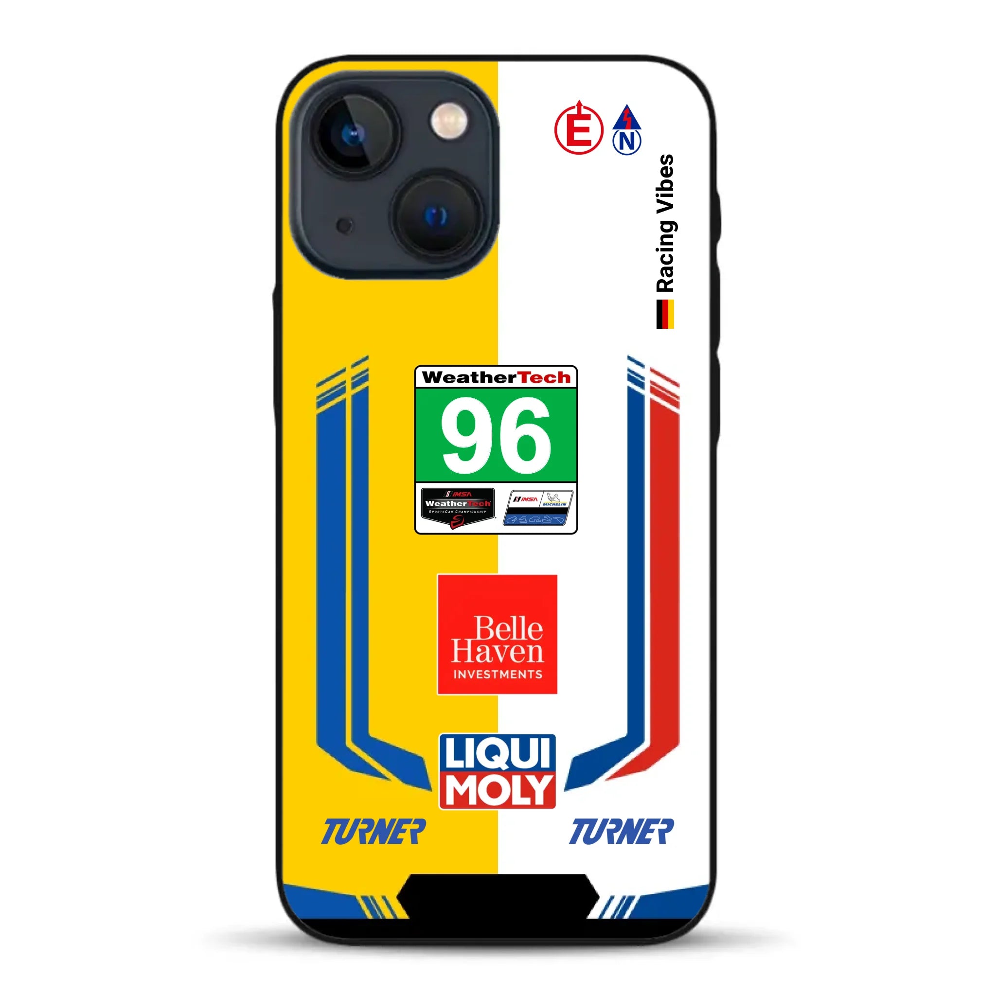 M4 GT3 EVO Turner IMSA 2026 Livery - Custodia per cellulare personalizzata per iPhone