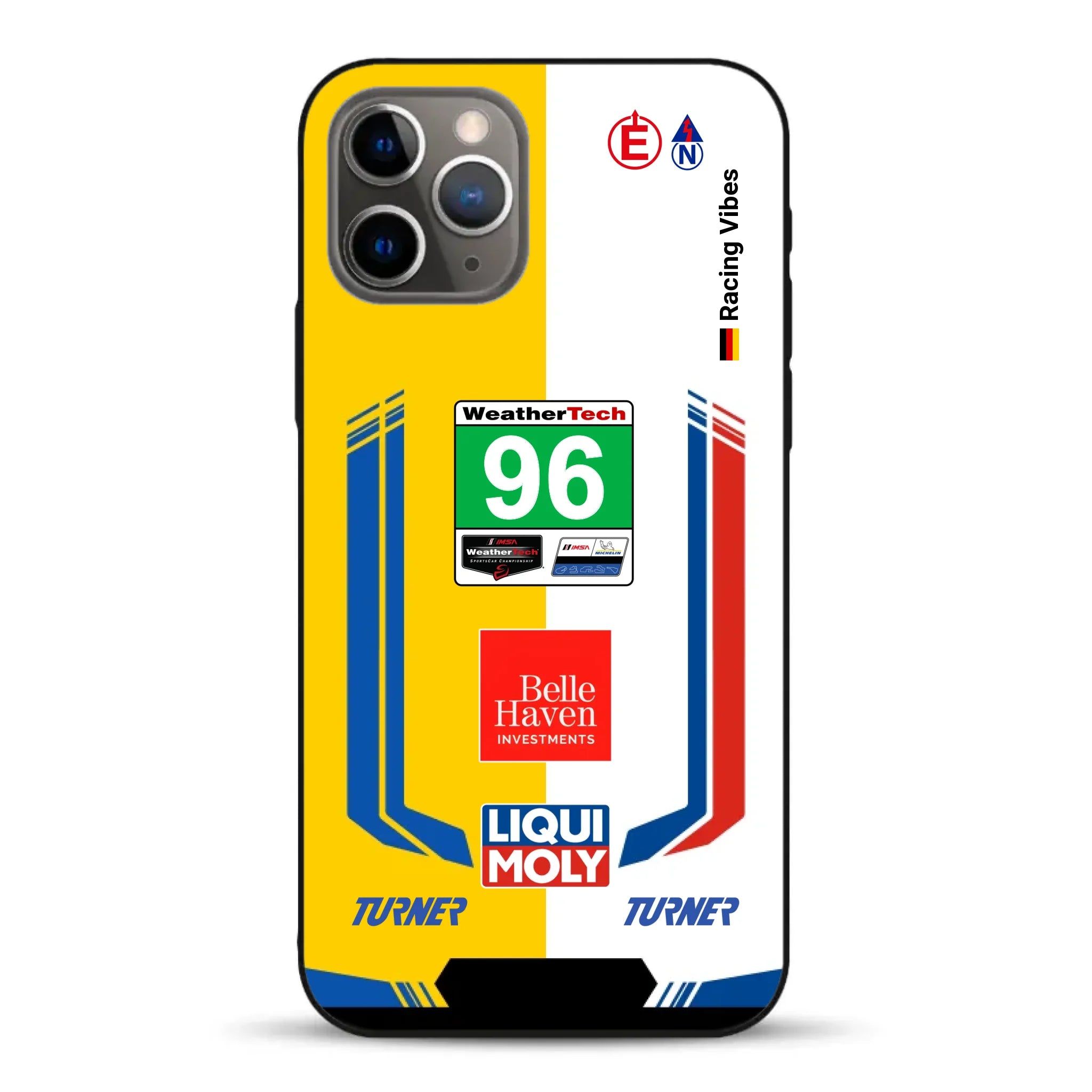 M4 GT3 EVO Turner IMSA 2026 Livery - Custodia per cellulare personalizzata per iPhone