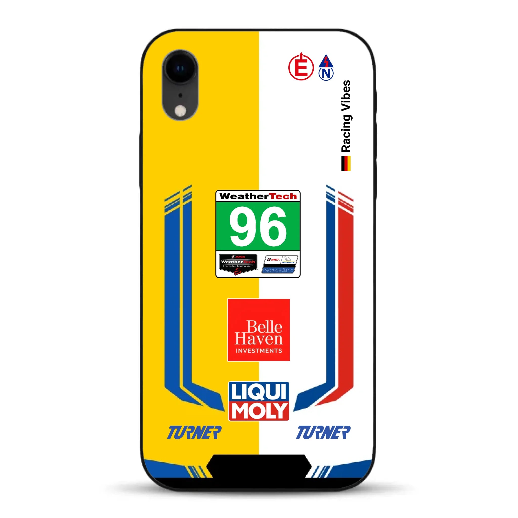 M4 GT3 EVO Turner IMSA 2026 Livery - Custodia per cellulare personalizzata per iPhone