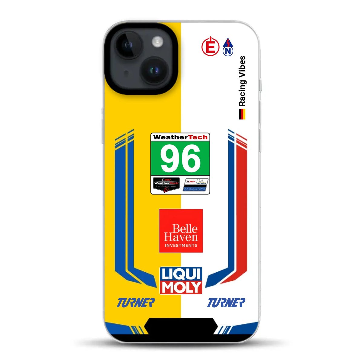 M4 GT3 EVO Turner IMSA 2026 Livery - Custodia per cellulare personalizzata per iPhone