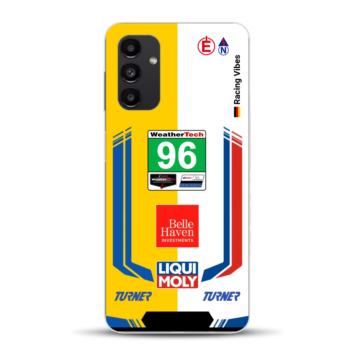 M4 GT3 EVO Turner IMSA 2026 Livery - Individuelle Handyhülle für Samsung
