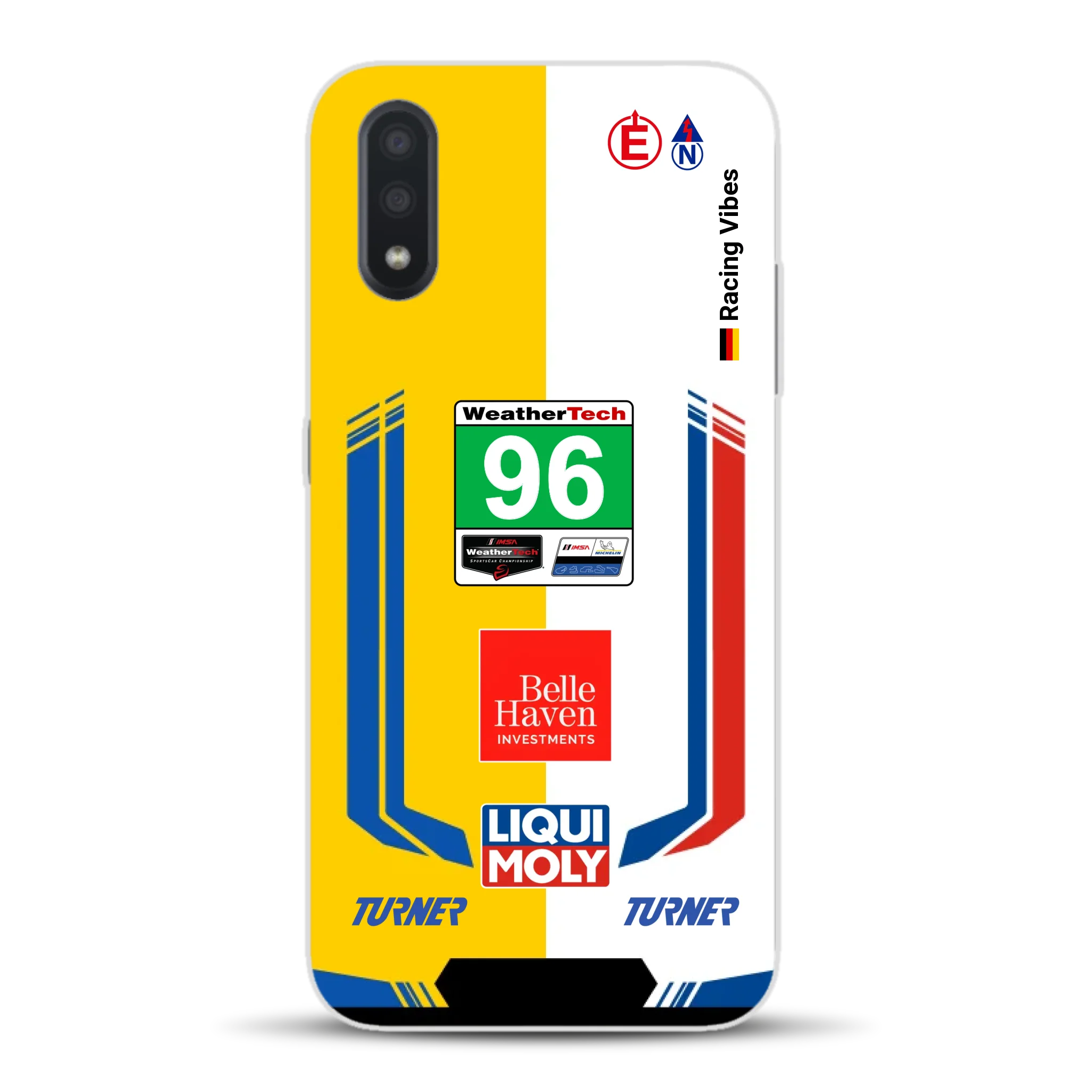 M4 GT3 EVO Turner IMSA 2026 Livery - Individuelle Handyhülle für Samsung