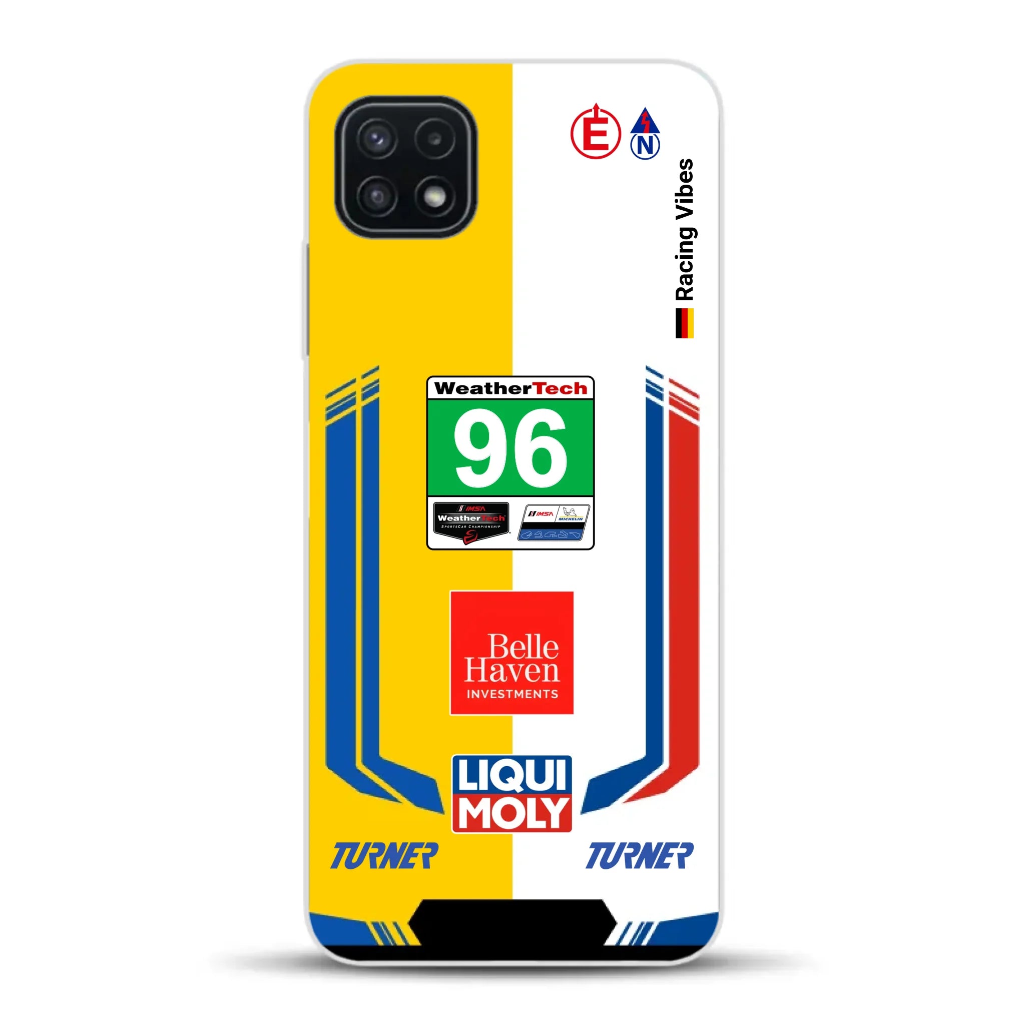 M4 GT3 EVO Turner IMSA 2026 Livery - Individuelle Handyhülle für Samsung