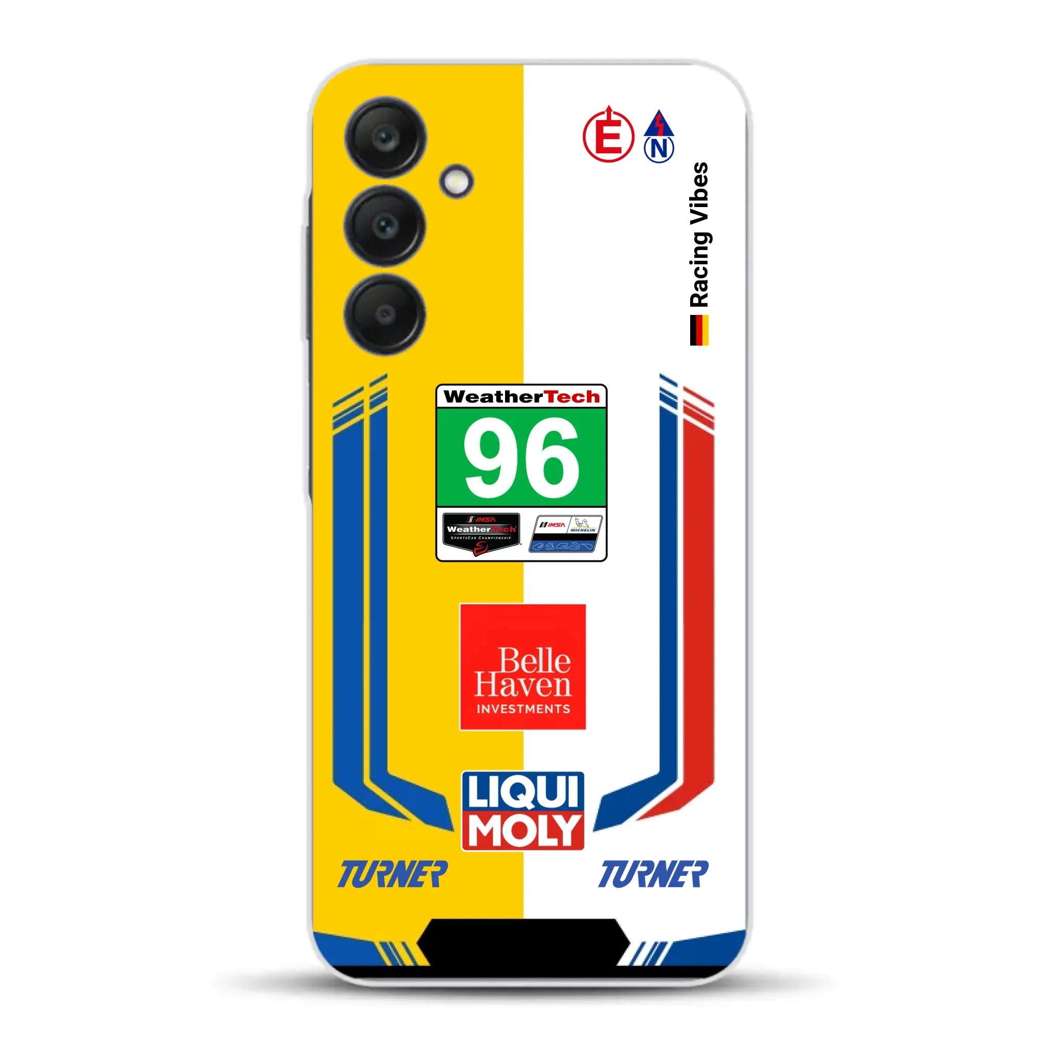 M4 GT3 EVO Turner IMSA 2026 Livery - Individuelle Handyhülle für Samsung