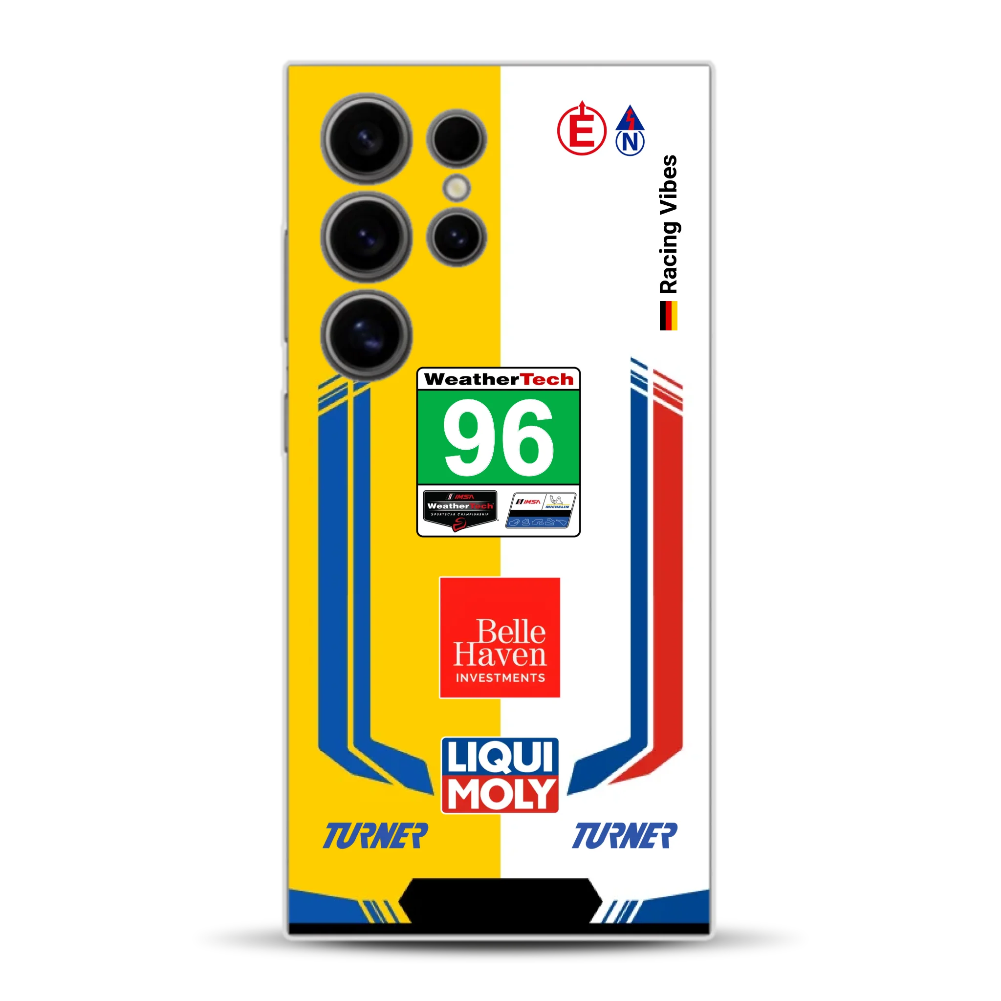 M4 GT3 EVO Turner IMSA 2026 Livery - Individuelle Handyhülle für Samsung