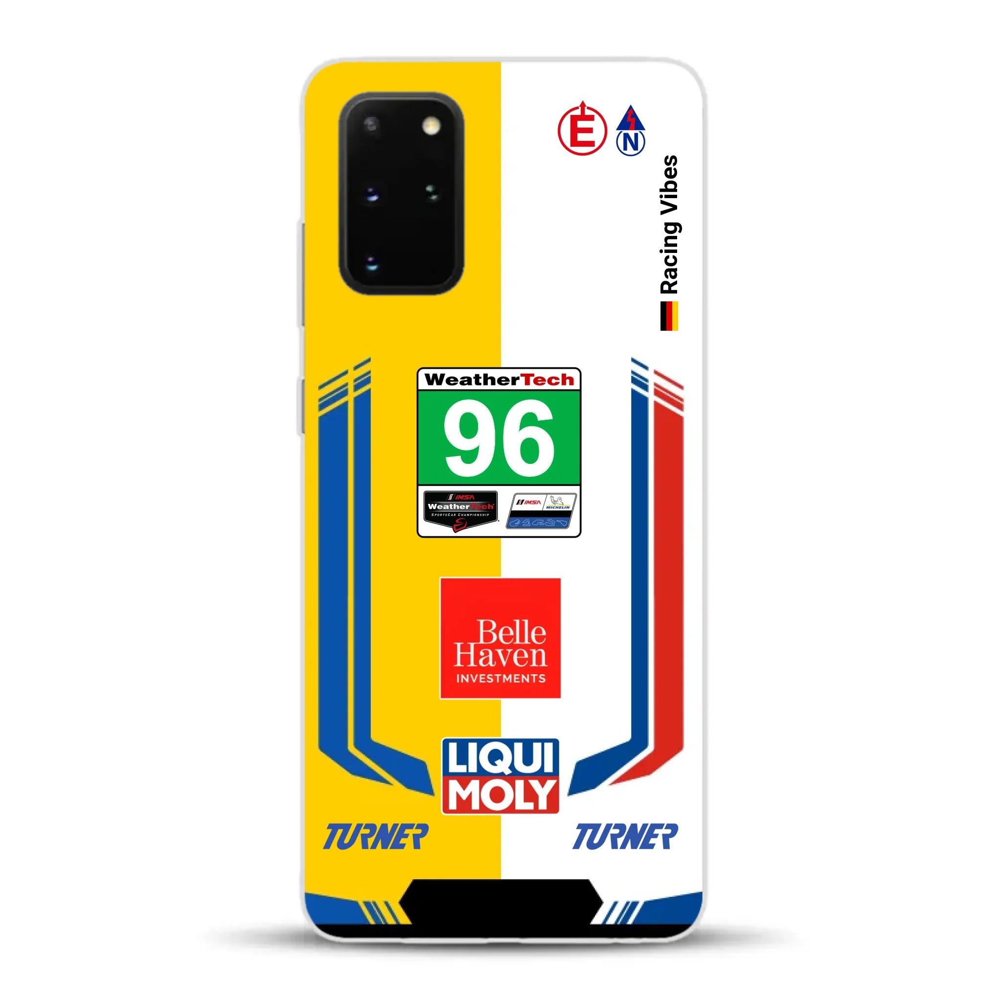 M4 GT3 EVO Turner IMSA 2026 Livery - Individuelle Handyhülle für Samsung