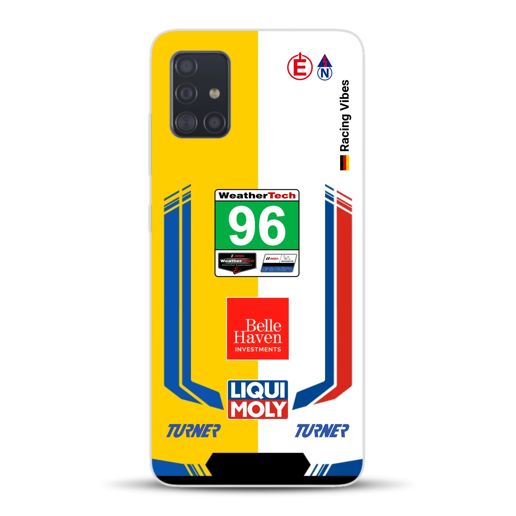M4 GT3 EVO Turner IMSA 2026 Livery - Individuelle Handyhülle für Samsung