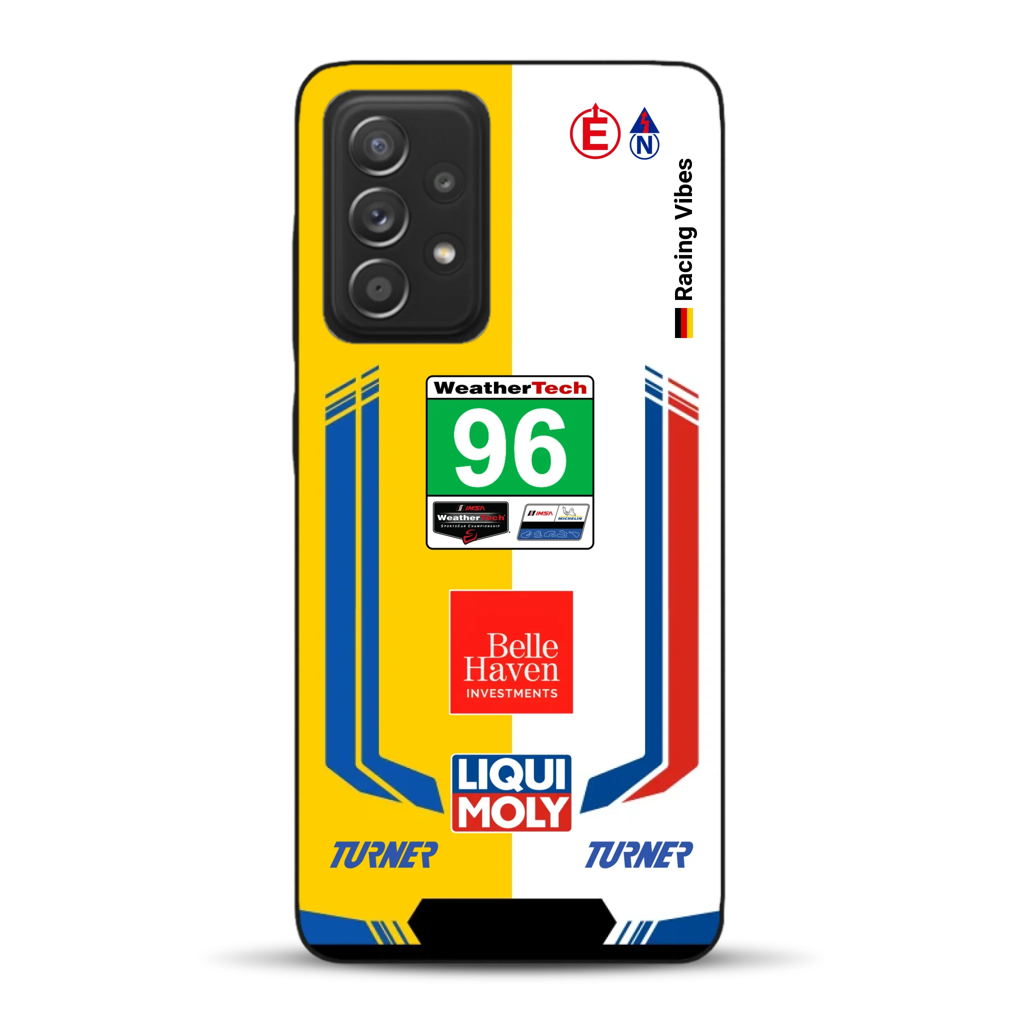 M4 GT3 EVO Turner IMSA 2026 Livery - Individuelle Handyhülle für Samsung
