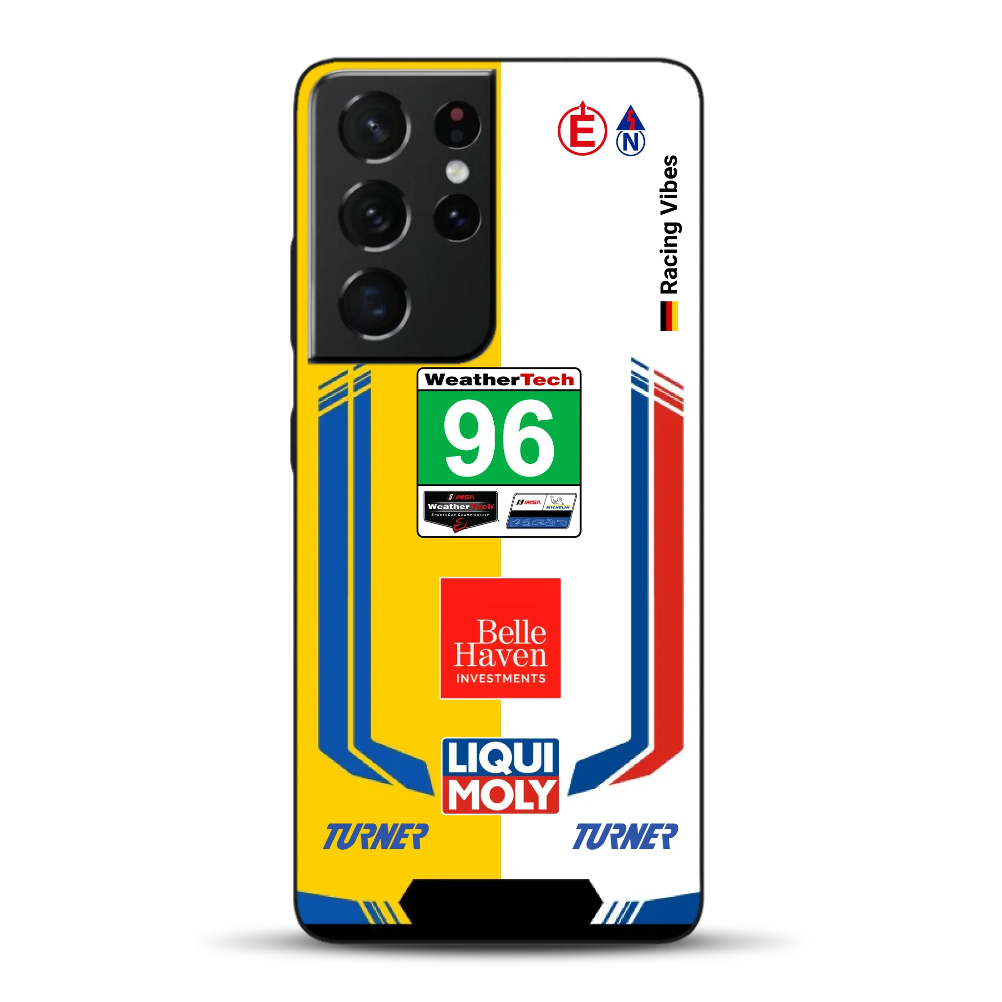 M4 GT3 EVO Turner IMSA 2026 Livery - Individuelle Handyhülle für Samsung