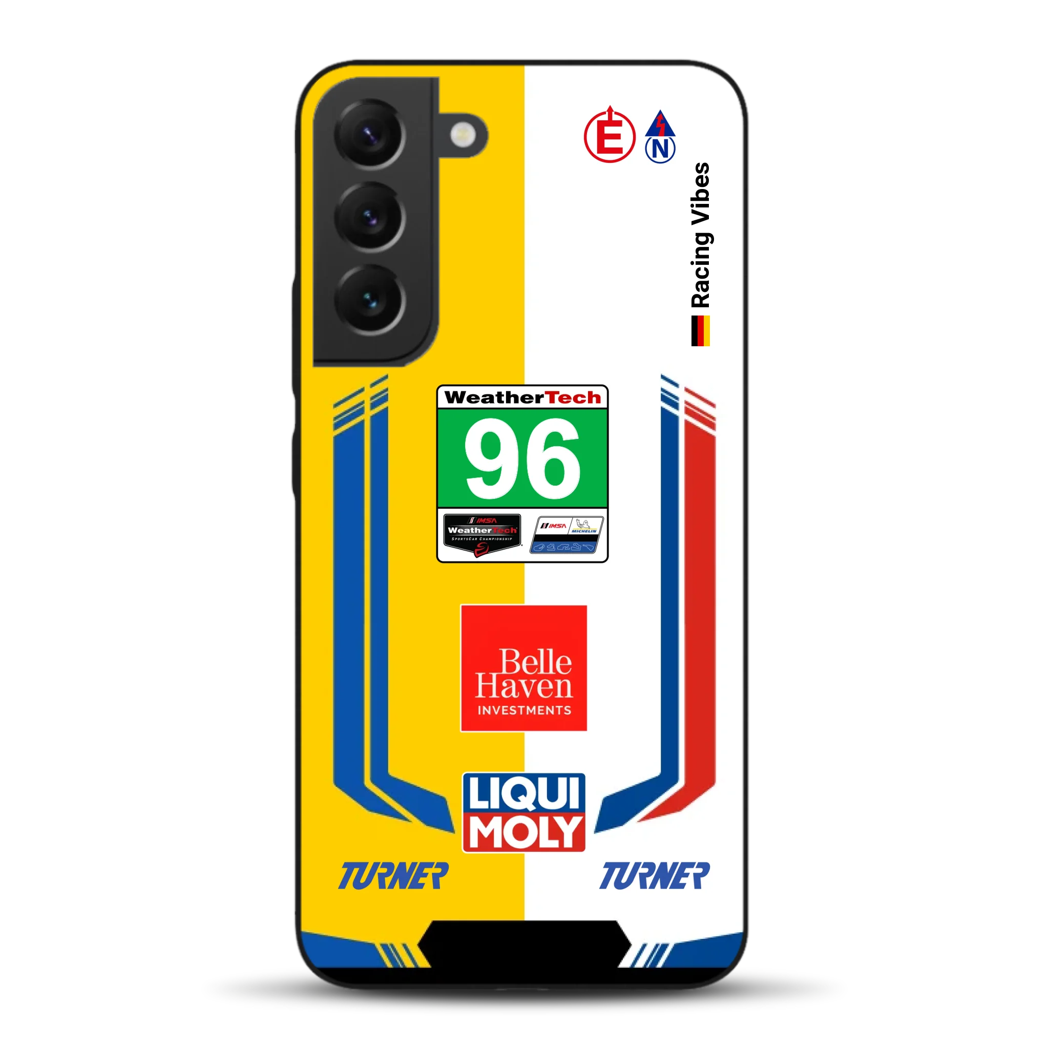 M4 GT3 EVO Turner IMSA 2026 Livery - Individuelle Handyhülle für Samsung