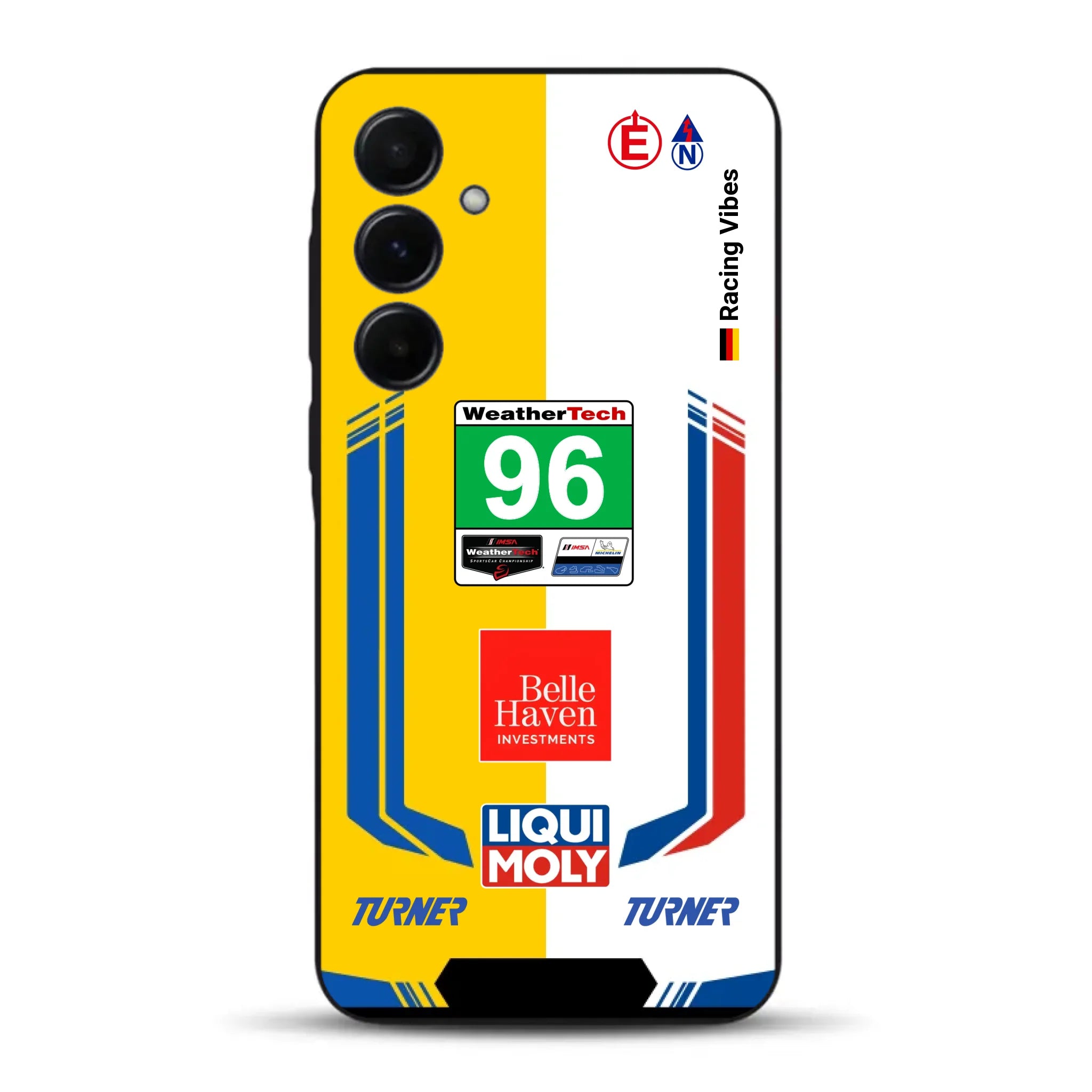 M4 GT3 EVO Turner IMSA 2026 Livery - Individuelle Handyhülle für Samsung