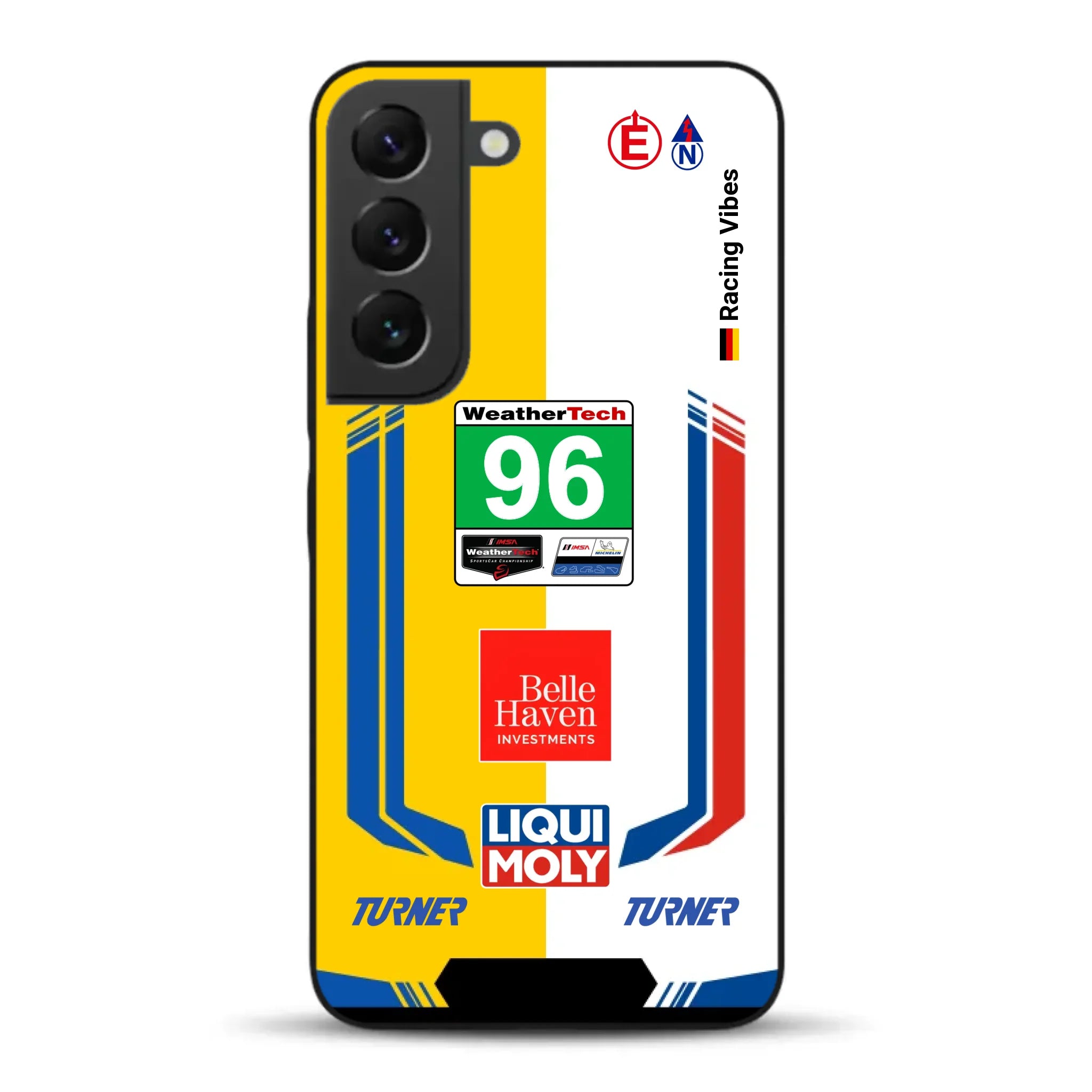 M4 GT3 EVO Turner IMSA 2026 Livery - Individuelle Handyhülle für Samsung