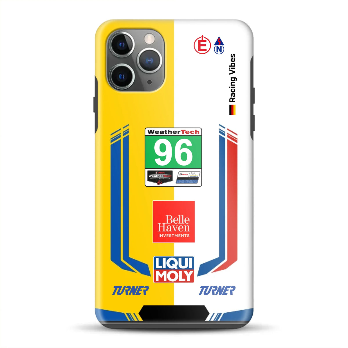 M4 GT3 EVO Turner IMSA 2026 Livery - Individuelle Premium Hülle für iPhone