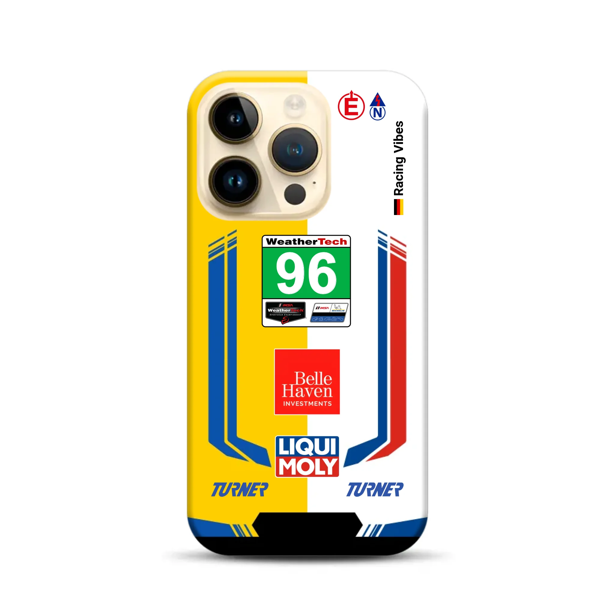 M4 GT3 EVO Turner IMSA 2026 Livery - Individuelle Premium Hülle für iPhone
