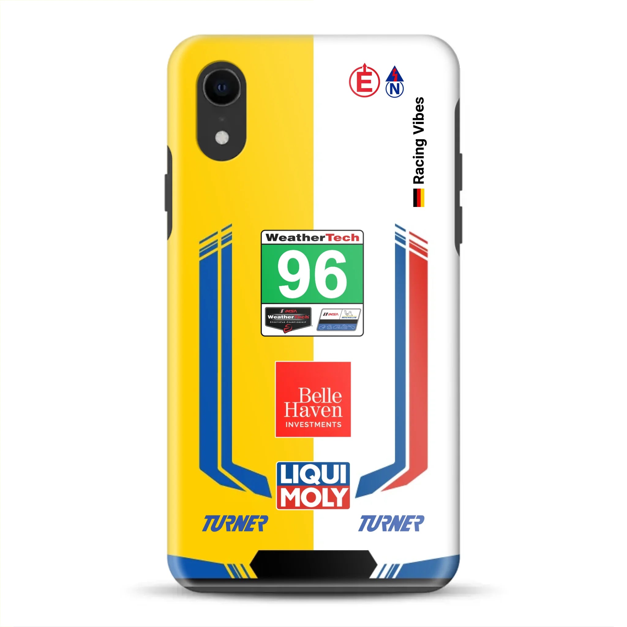 M4 GT3 EVO Turner IMSA 2026 Livery - Individuelle Premium Hülle für iPhone