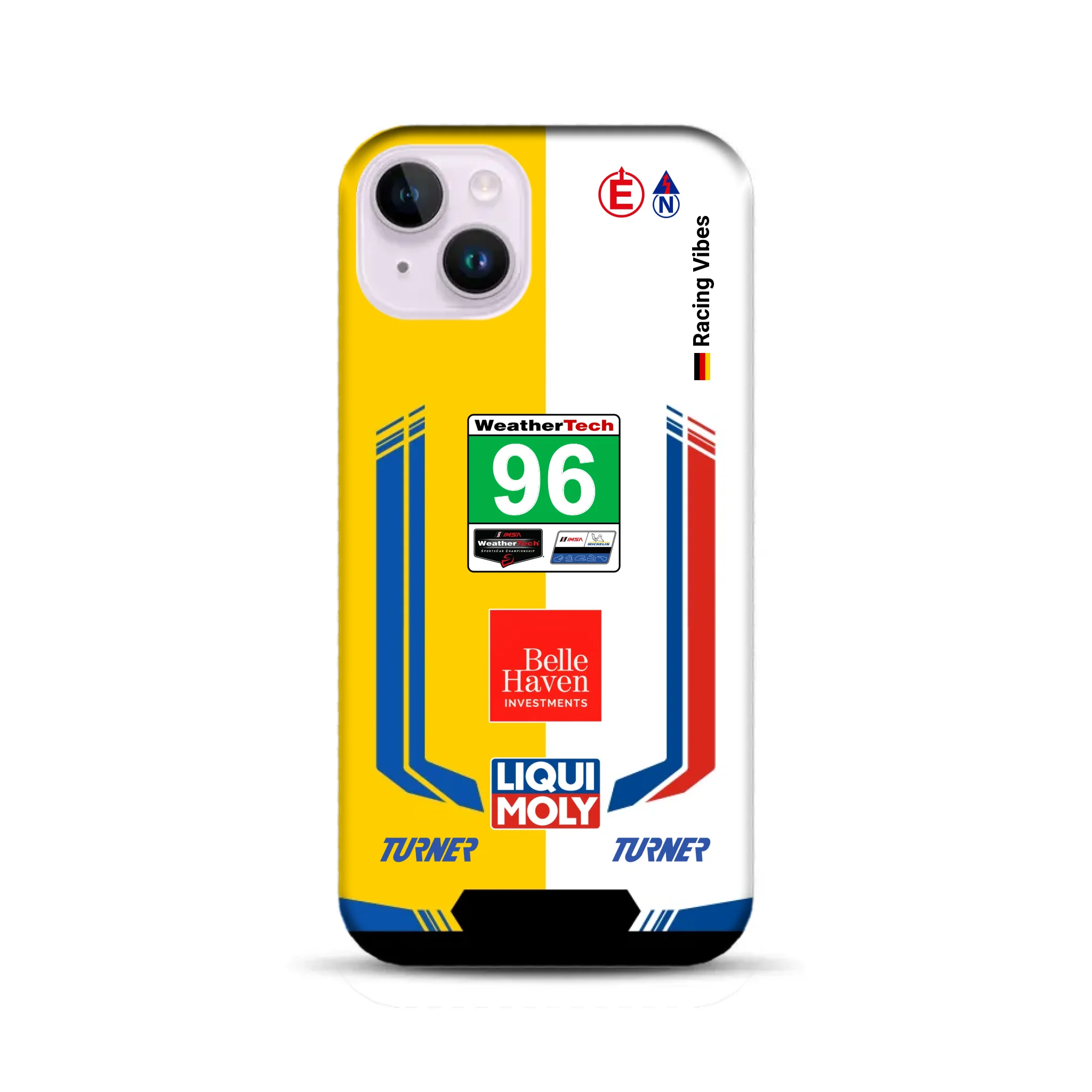 M4 GT3 EVO Turner IMSA 2026 Livery - Individuelle Premium Hülle für iPhone