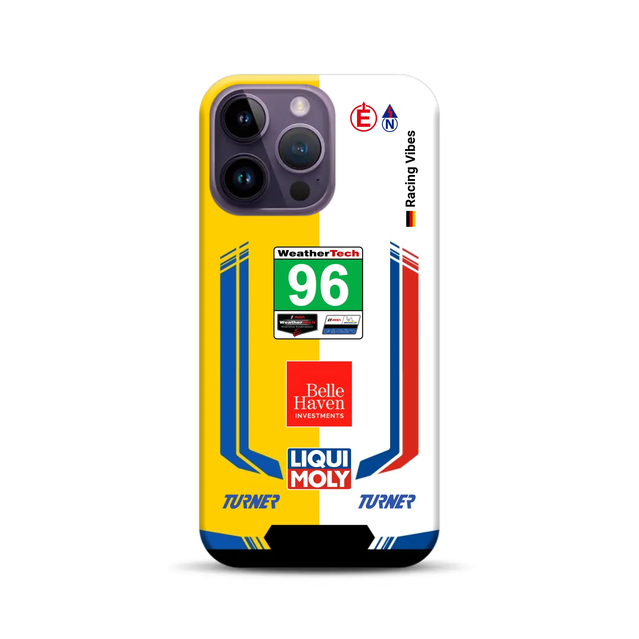 M4 GT3 EVO Turner IMSA 2026 Livery - Individuelle Premium Hülle für iPhone