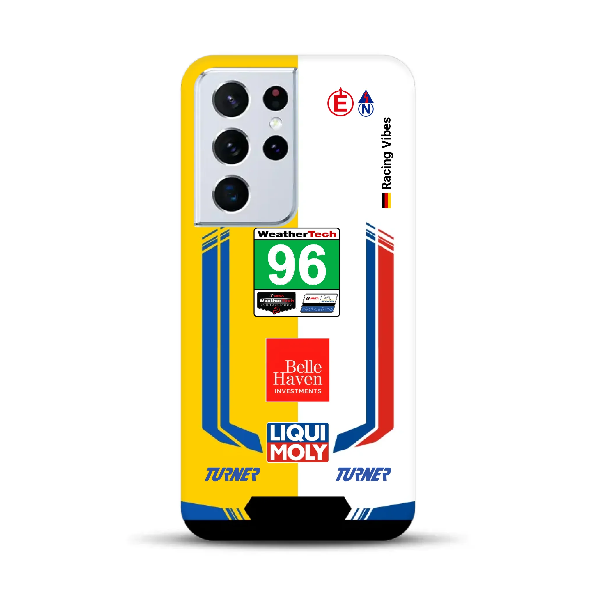 M4 GT3 EVO Turner IMSA 2026 Livery - Individuelle Premium Hülle für Samsung