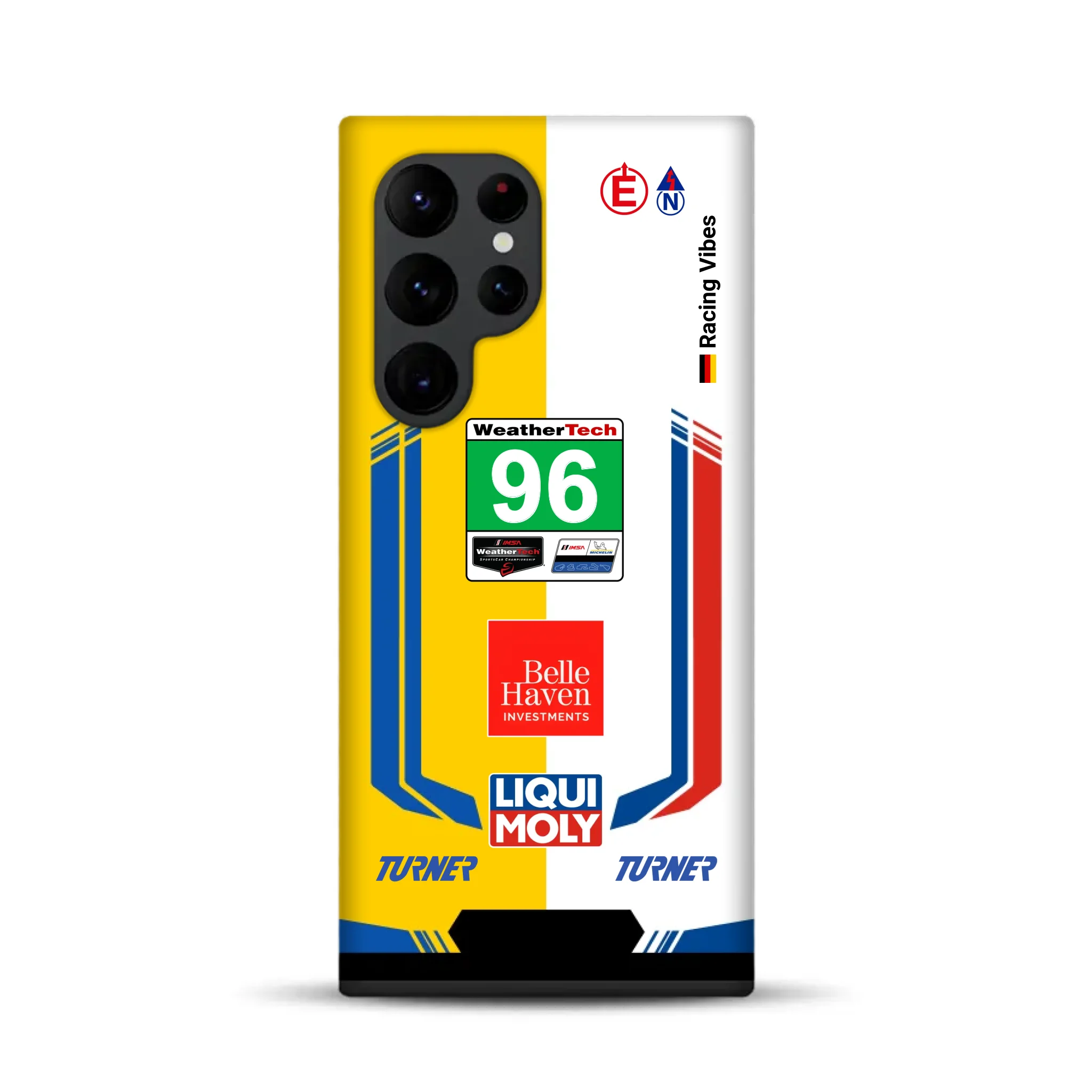 M4 GT3 EVO Turner IMSA 2026 Livery - Individuelle Premium Hülle für Samsung