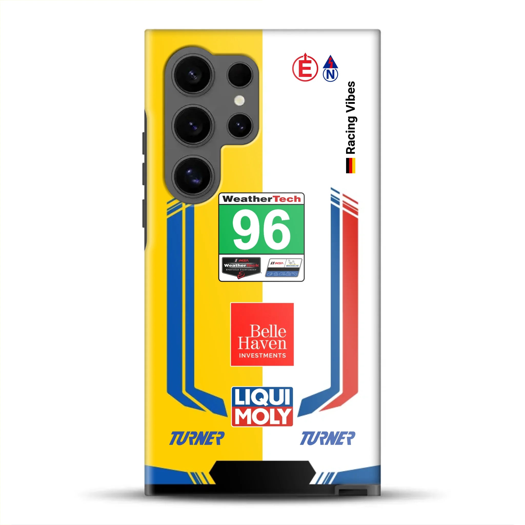 M4 GT3 EVO Turner IMSA 2026 Livery - Individuelle Premium Hülle für Samsung