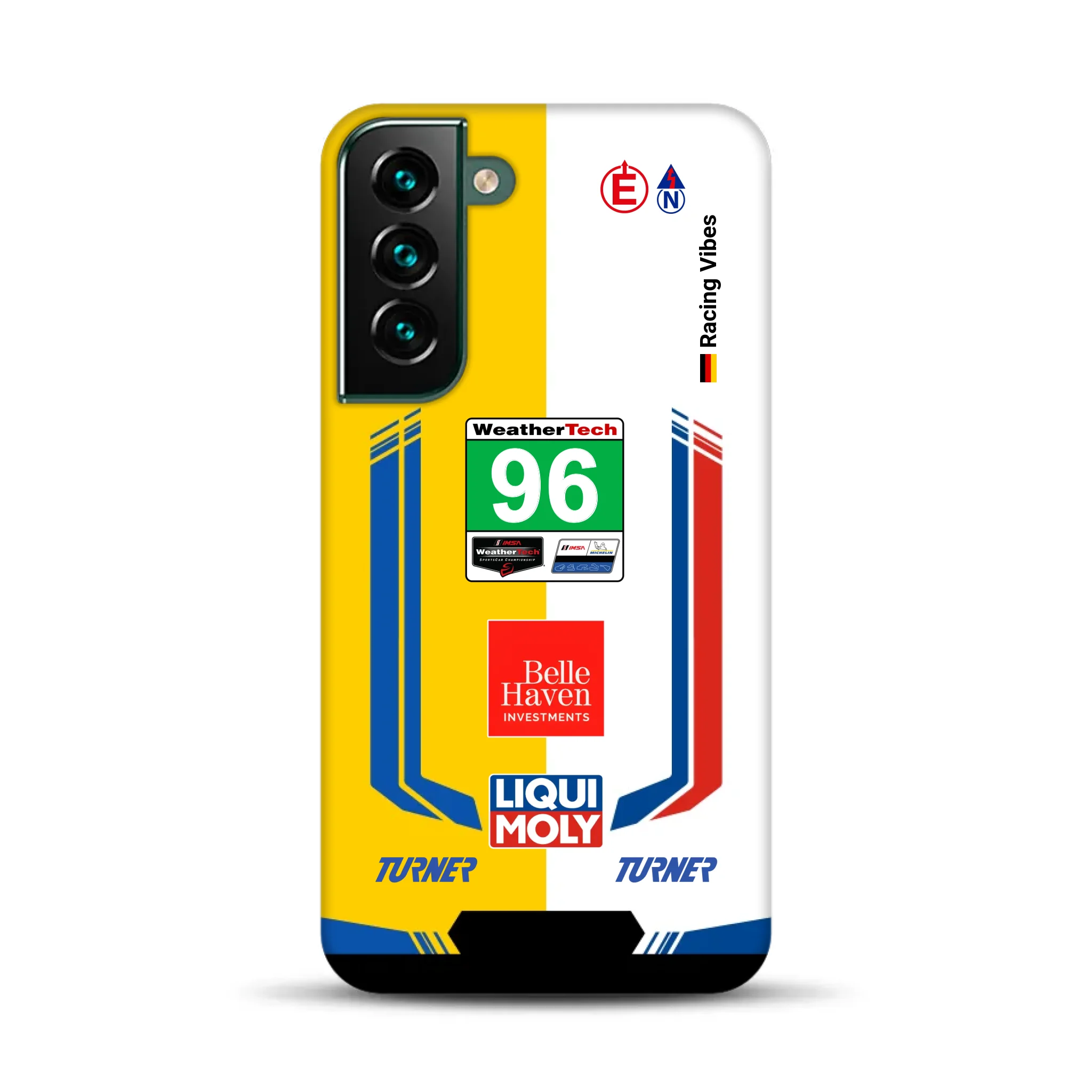 M4 GT3 EVO Turner IMSA 2026 Livery - Individuelle Premium Hülle für Samsung